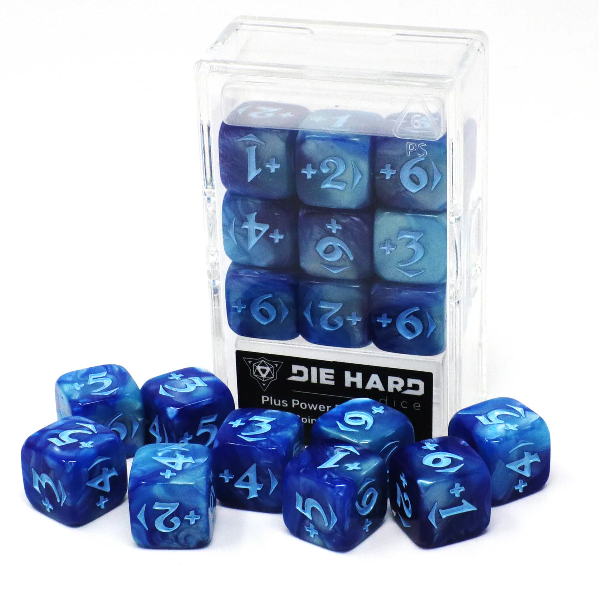 Die Hard Dice MtG Spindown Counters - Plus Power Pack - Blue | Dragon's Lair Comics and Fantasy Houston TX