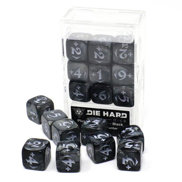 Die Hard Dice MtG Spindown Counters - Plus Power Pack - Black | Dragon's Lair Comics and Fantasy Houston TX