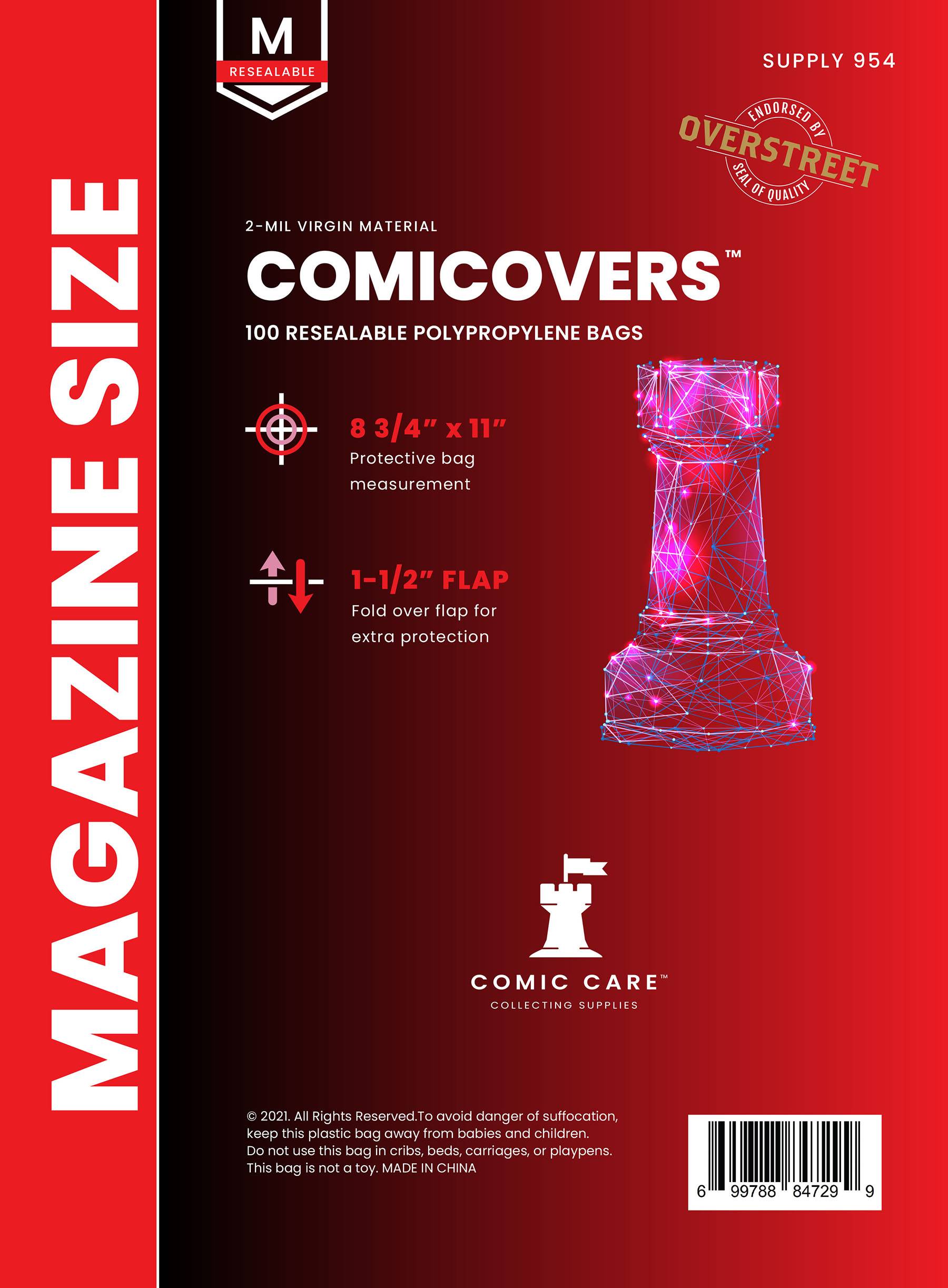 ComiCare Magazine Resealable Bags | Dragon's Lair Comics and Fantasy Houston TX