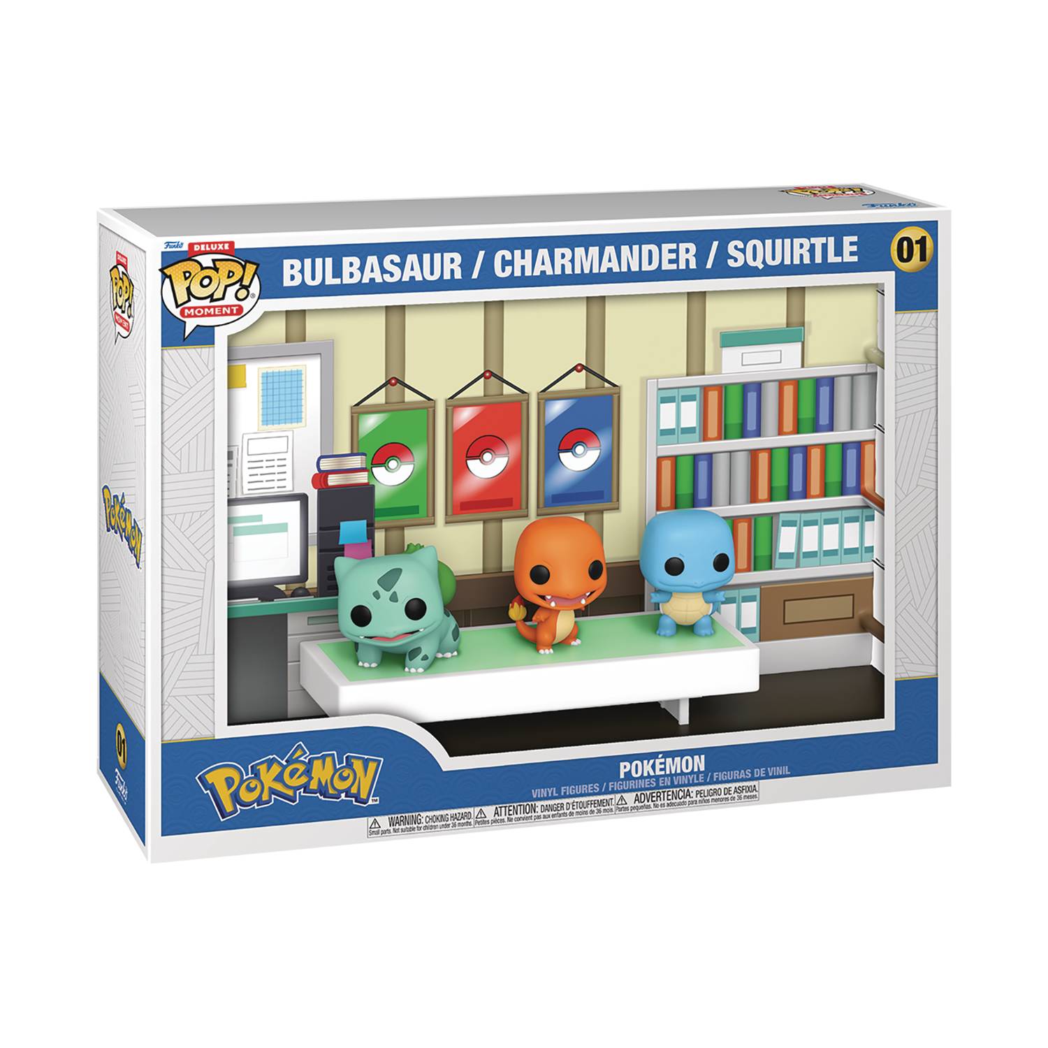 Funko Pop! Moments Deluxe Pokemon Starters | Dragon's Lair Comics and Fantasy Houston TX