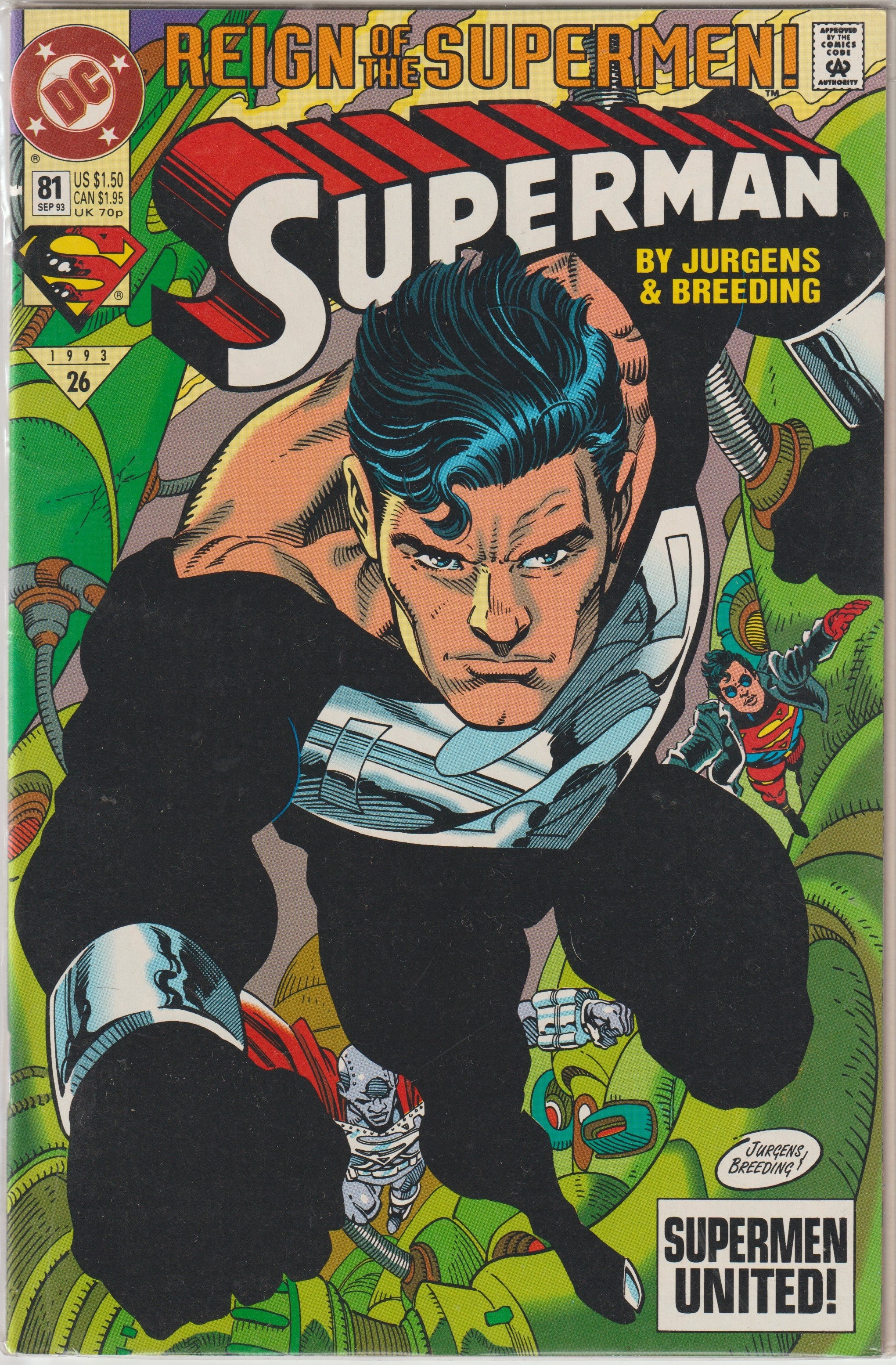 Superman #81 (1993) | Dragon's Lair Comics and Fantasy Houston TX