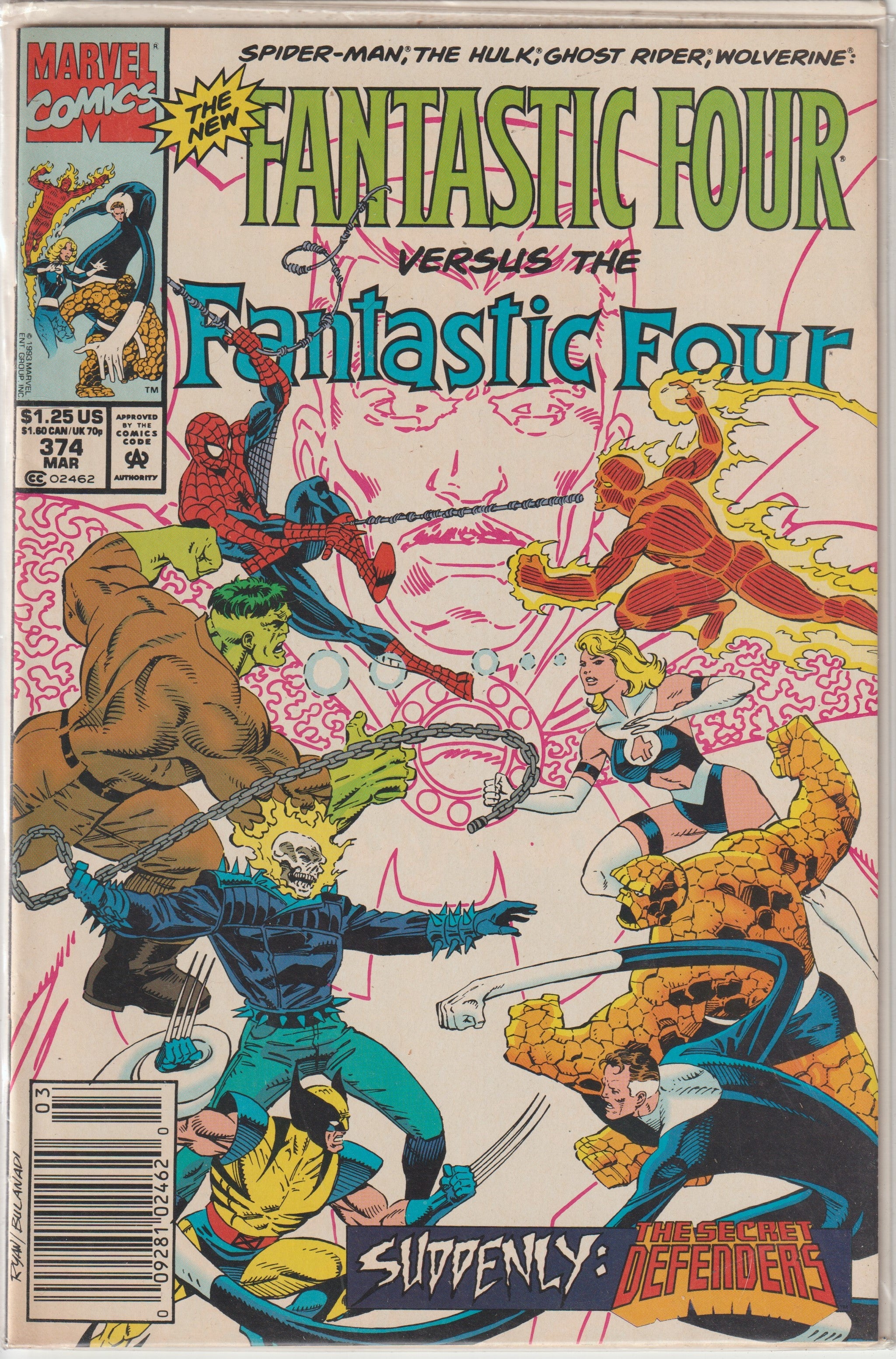 Fantastic Four #374 (1993) | Dragon's Lair Comics and Fantasy Houston TX