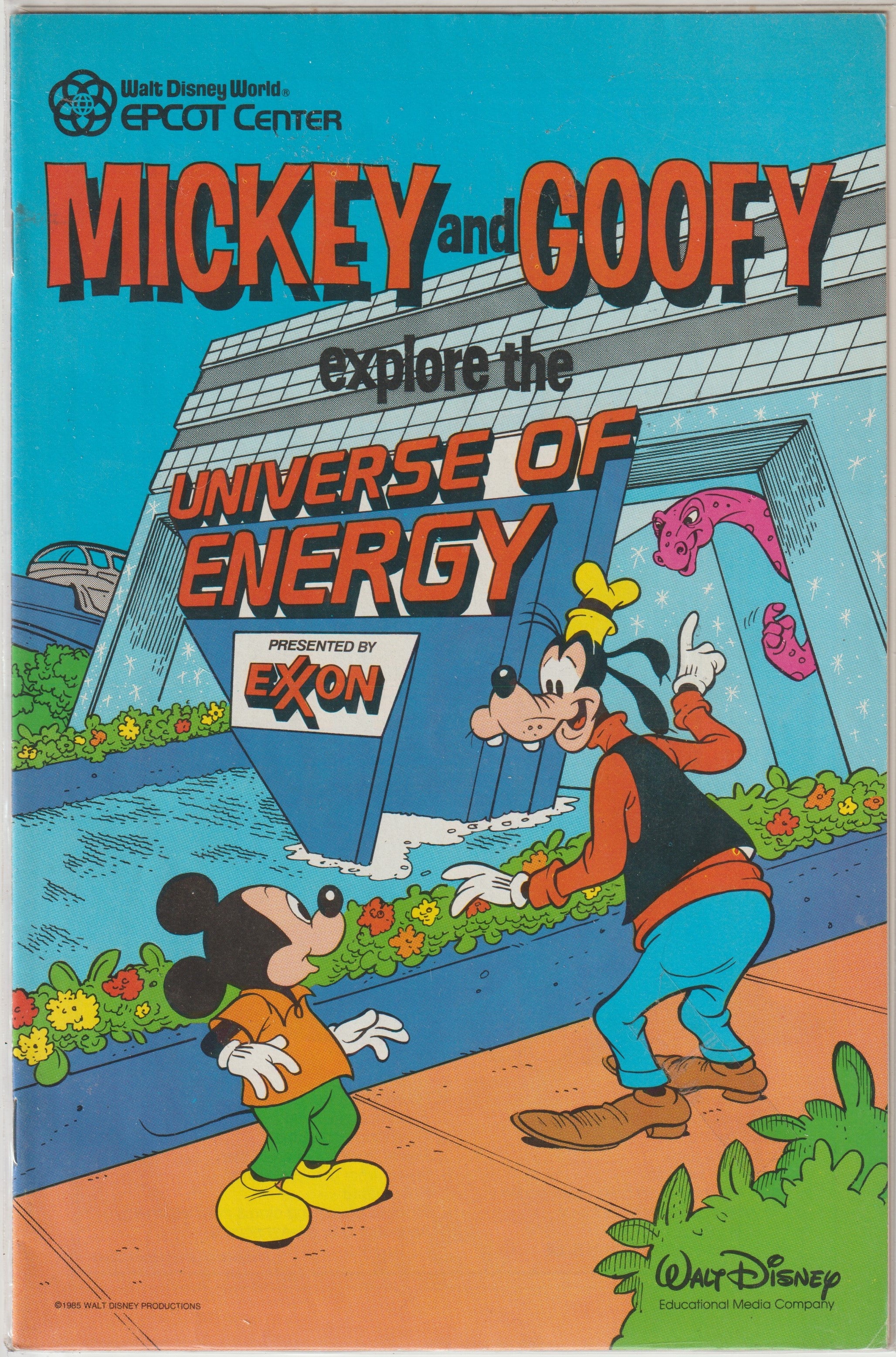 Mickey Mouse and Goofy Explore the Universe of Energy #1 (1985) | Dragon's Lair Comics and Fantasy Houston TX