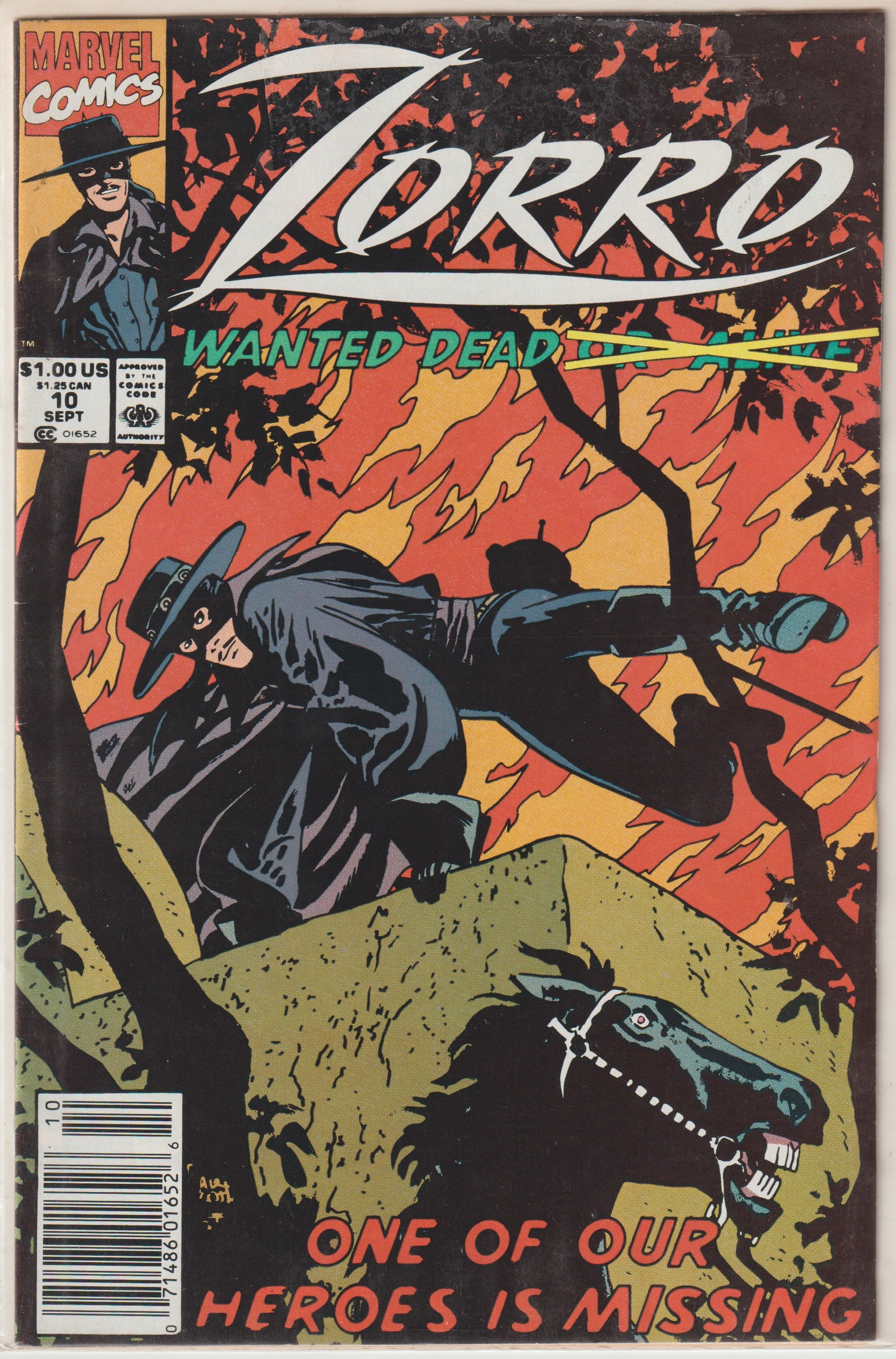 Zorro #10 (1990) | Dragon's Lair Comics and Fantasy Houston TX