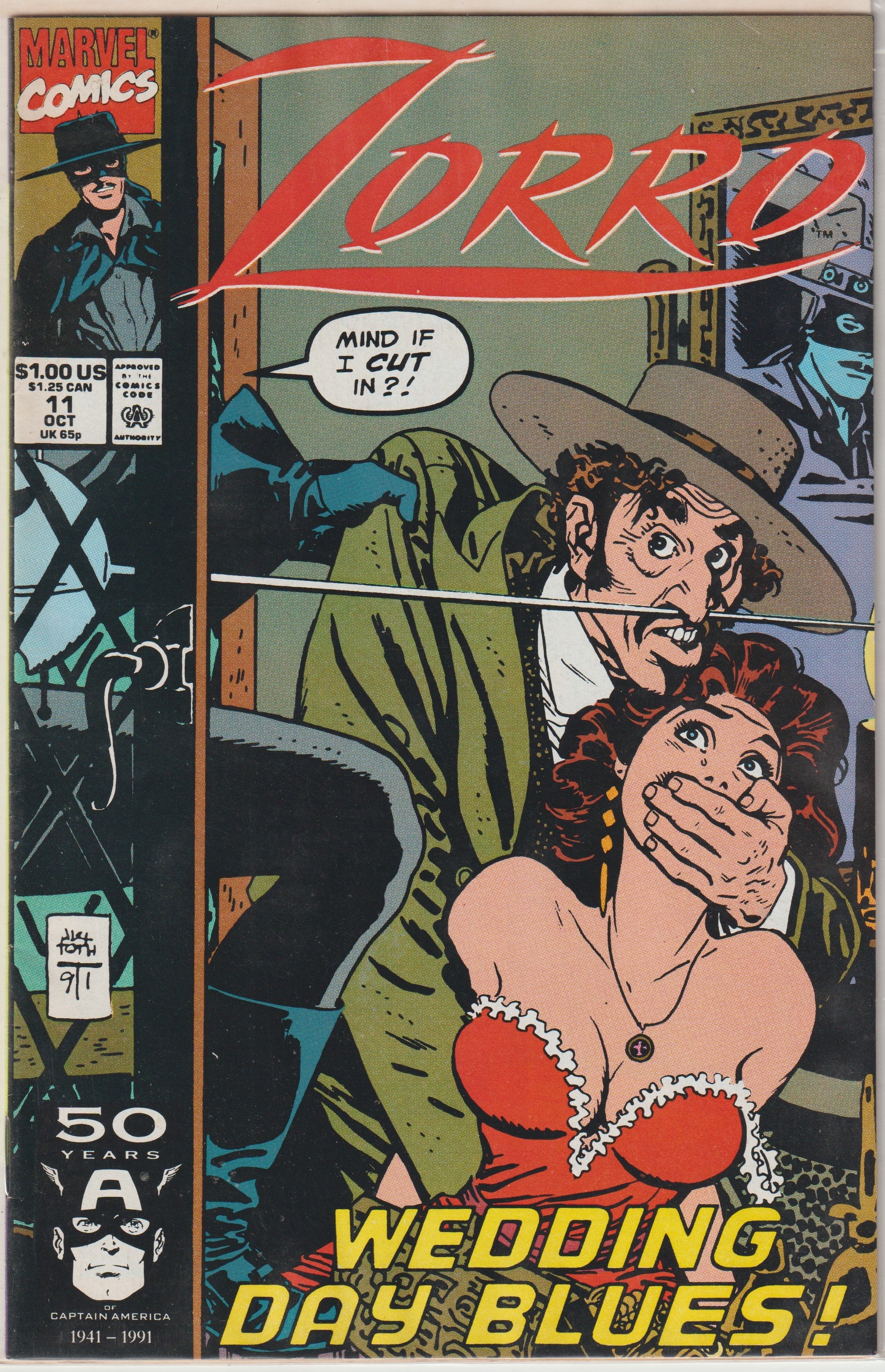 Zorro #11 (1990) | Dragon's Lair Comics and Fantasy Houston TX