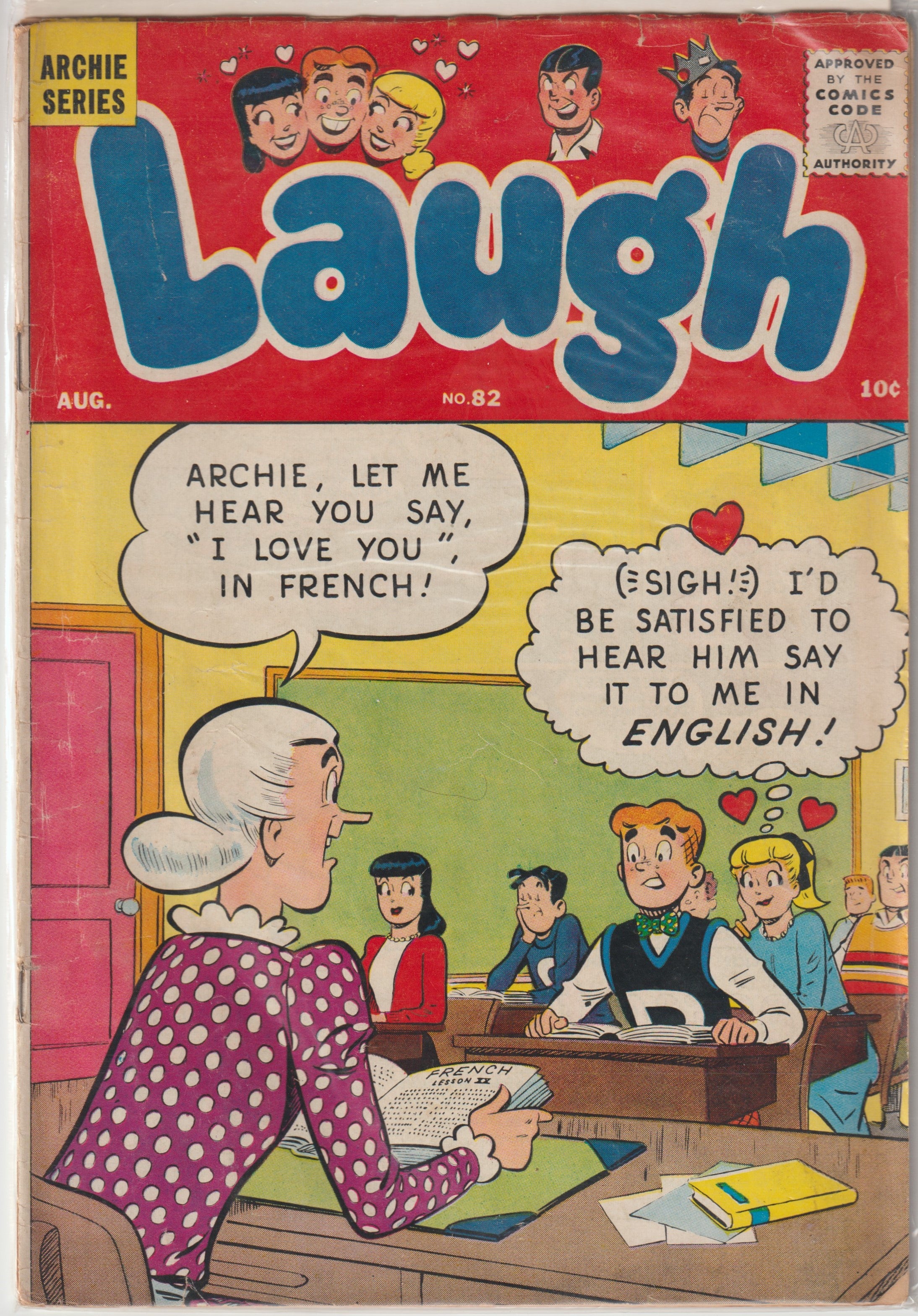 Laugh Comics (1946 Archie 1st Series) #82 | Dragon's Lair Comics and Fantasy Houston TX