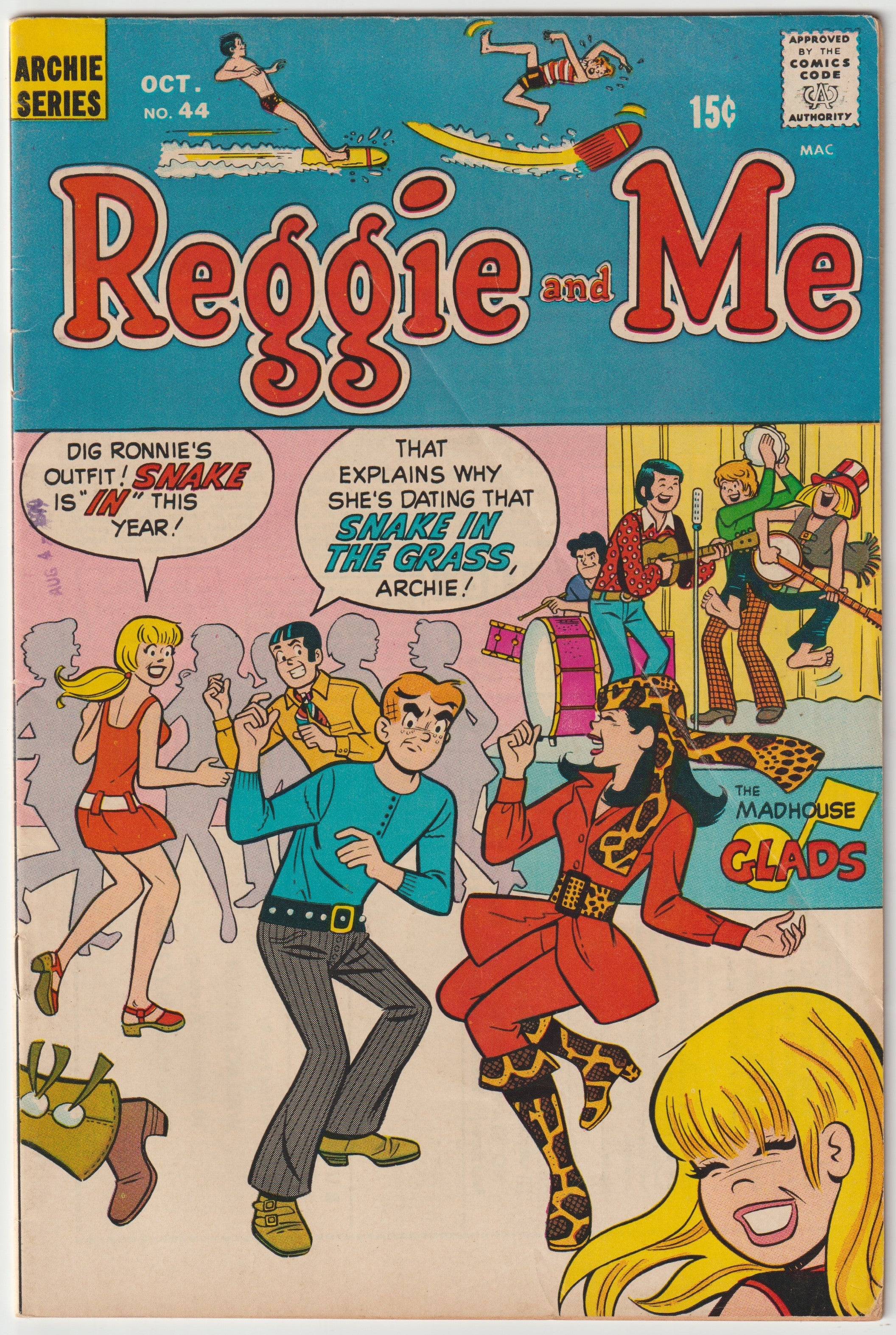 Reggie and Me (1970) #44 | Dragon's Lair Comics and Fantasy Houston TX