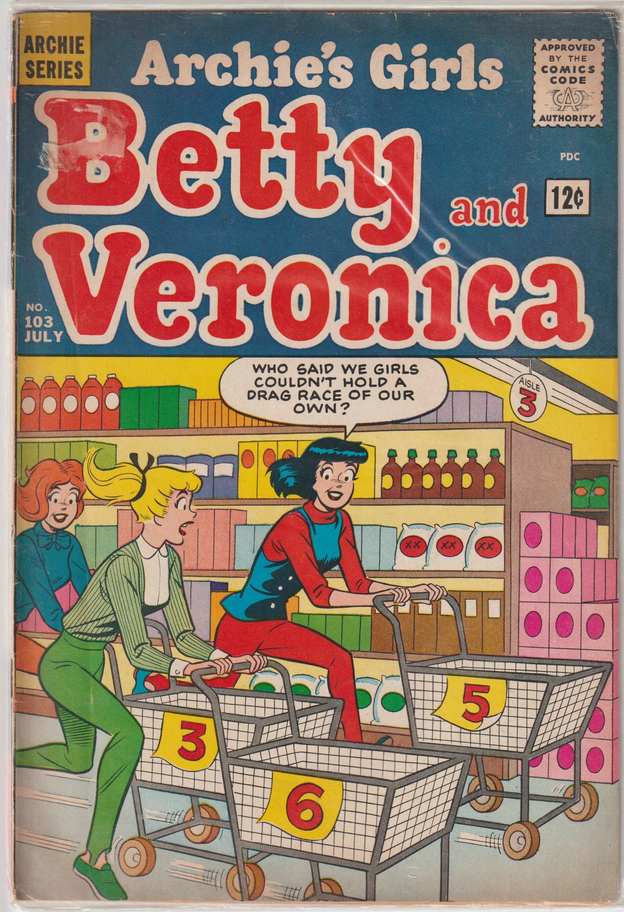 Archie's Girls Betty and Veronica  #103 (1964) | Dragon's Lair Comics and Fantasy Houston TX