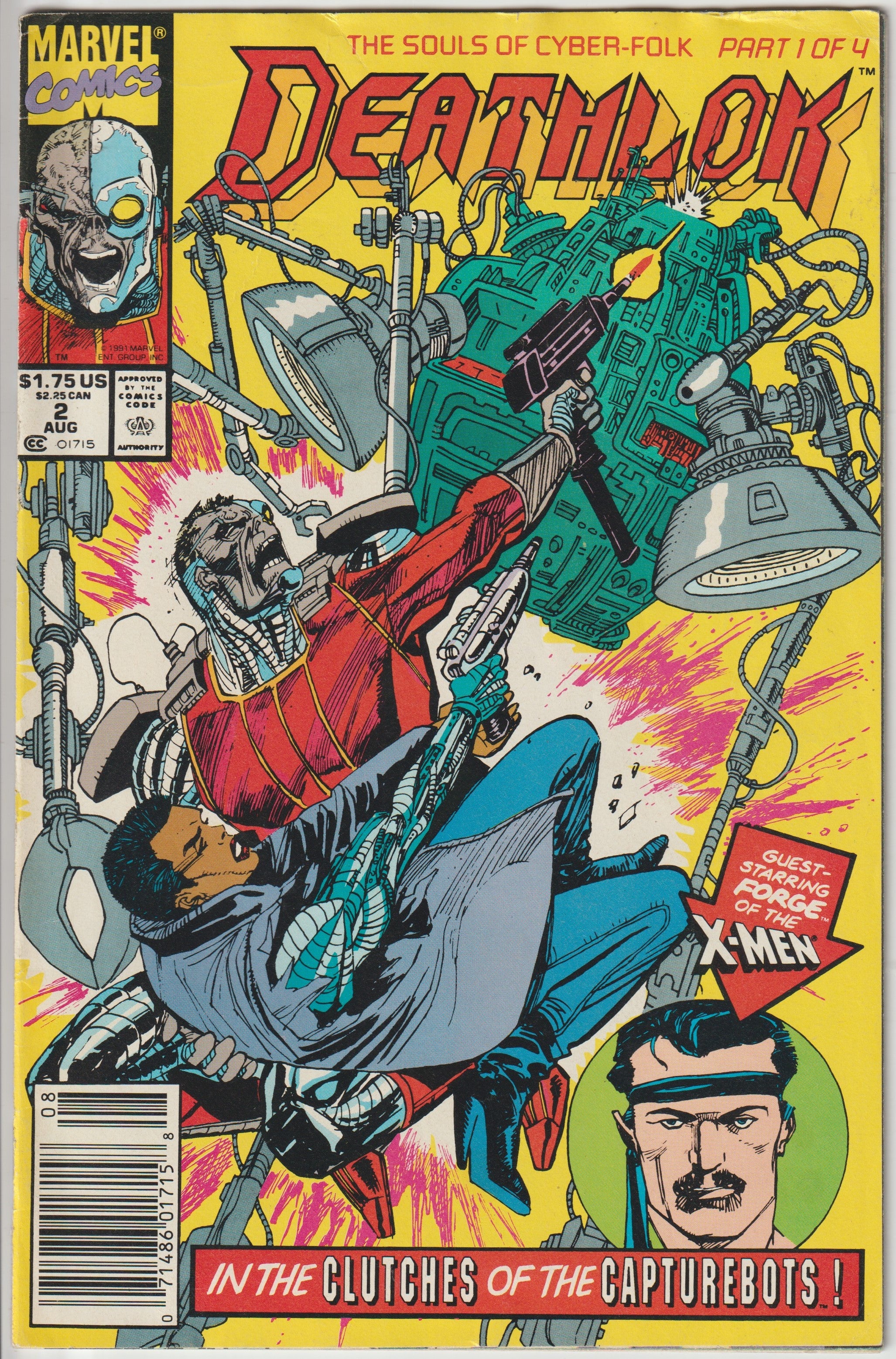 Deathlok #2 (1991) | Dragon's Lair Comics and Fantasy Houston TX