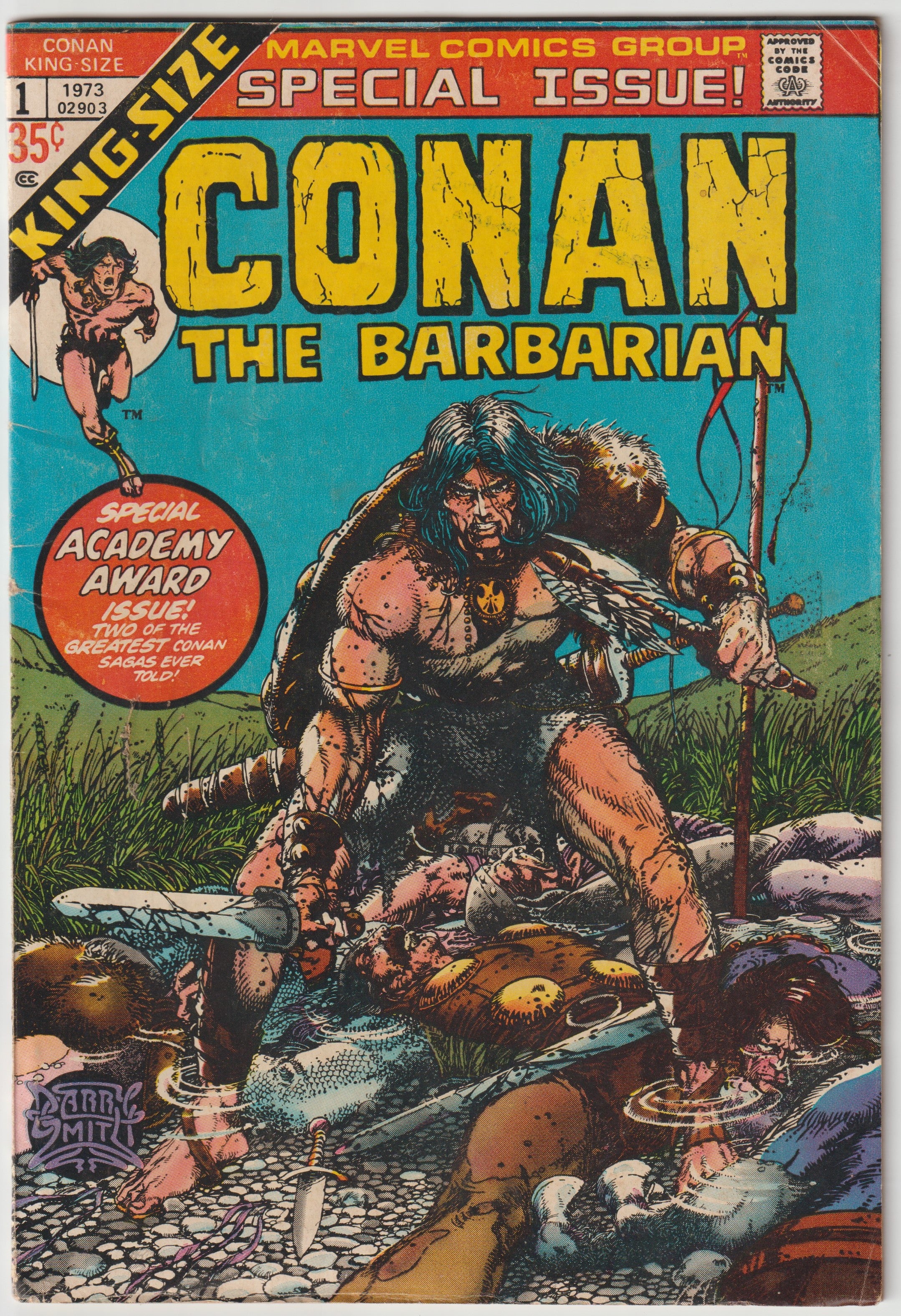 Conan the Barbarian Annual #1 (1973) | Dragon's Lair Comics and Fantasy Houston TX