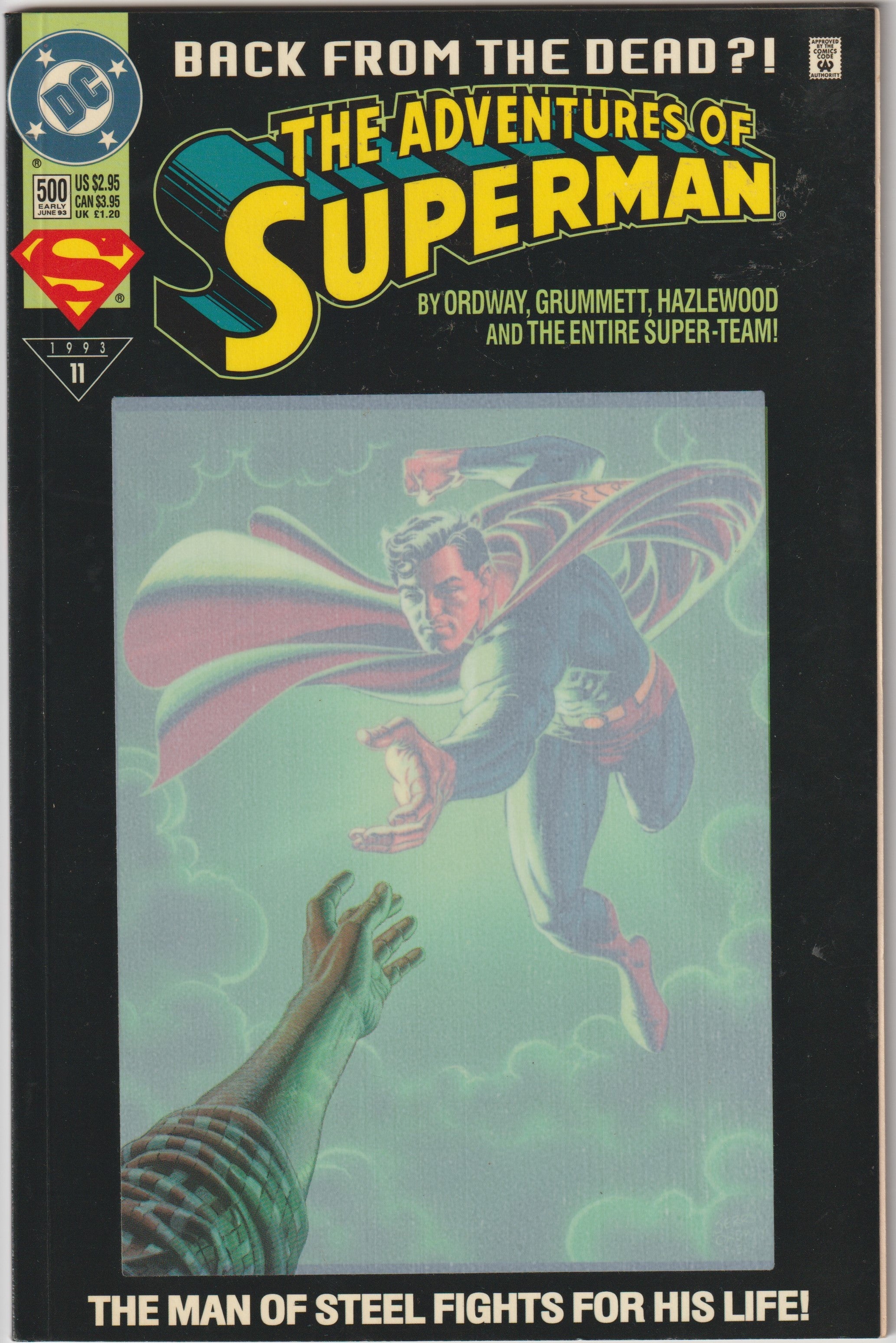 Adventures of Superman (1987) #500U | Dragon's Lair Comics and Fantasy Houston TX