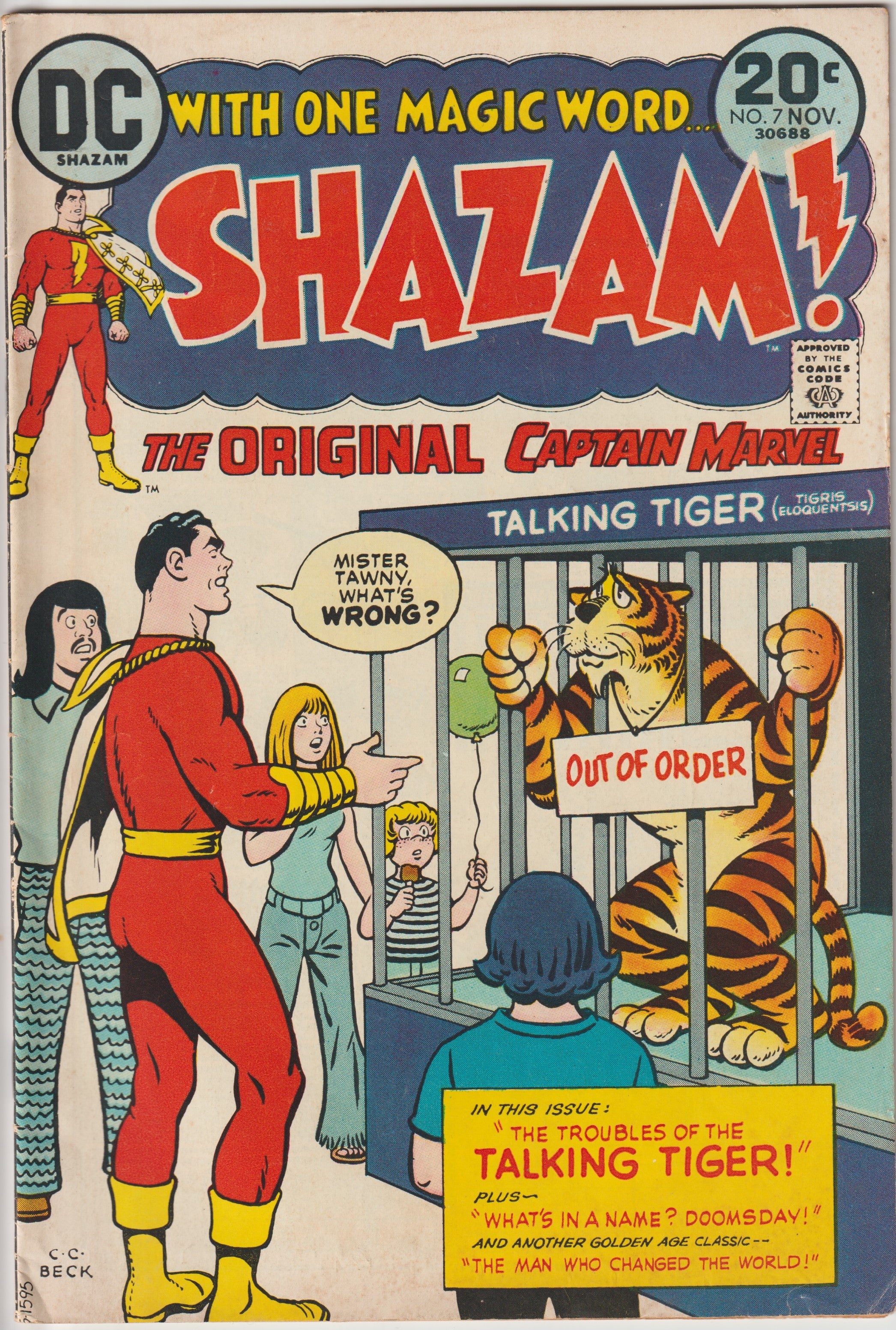 Shazam #7 (1973) | Dragon's Lair Comics and Fantasy Houston TX