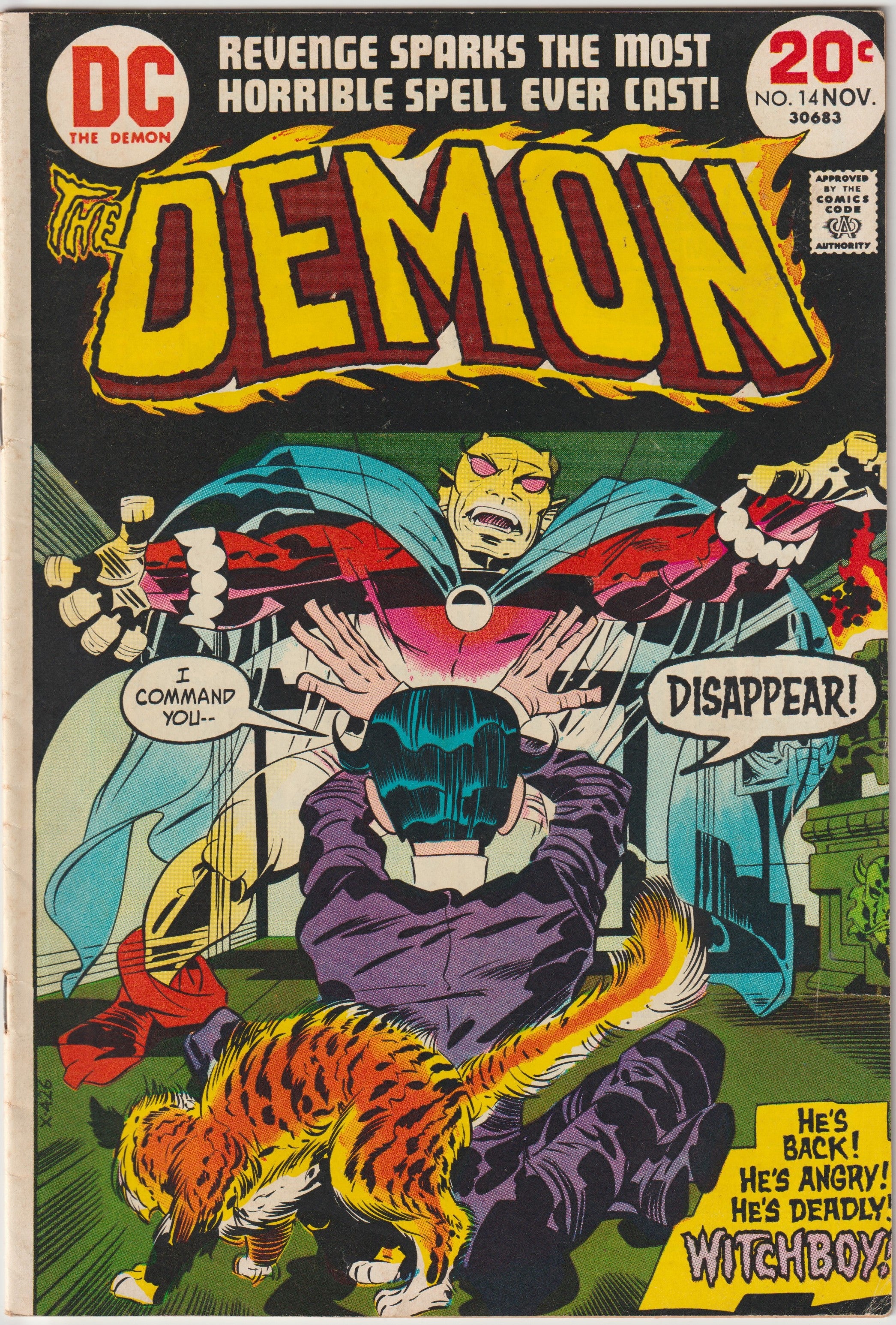 Demon #14 (1973) | Dragon's Lair Comics and Fantasy Houston TX