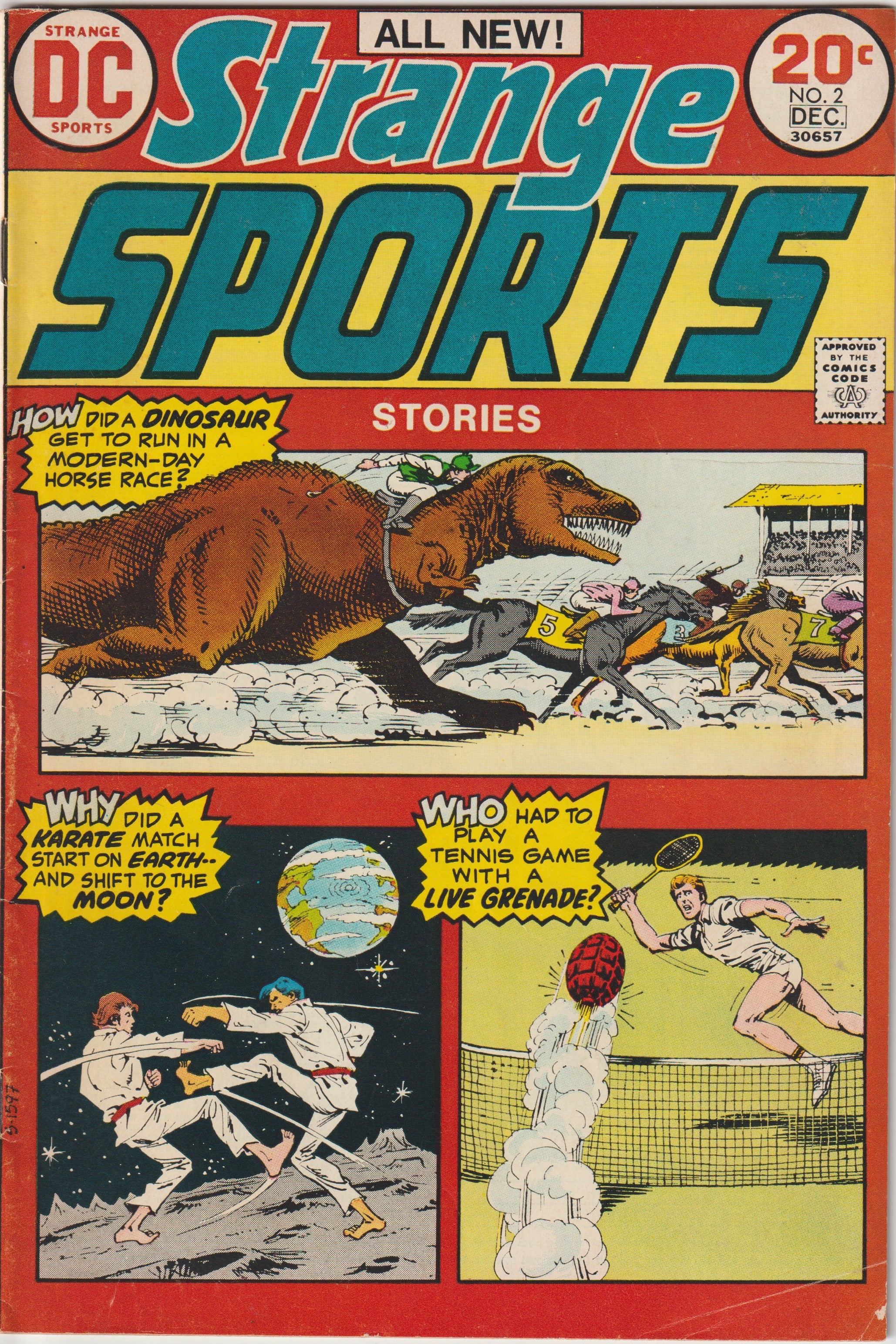 Strange Sports Stories #2 (1973) | Dragon's Lair Comics and Fantasy Houston TX