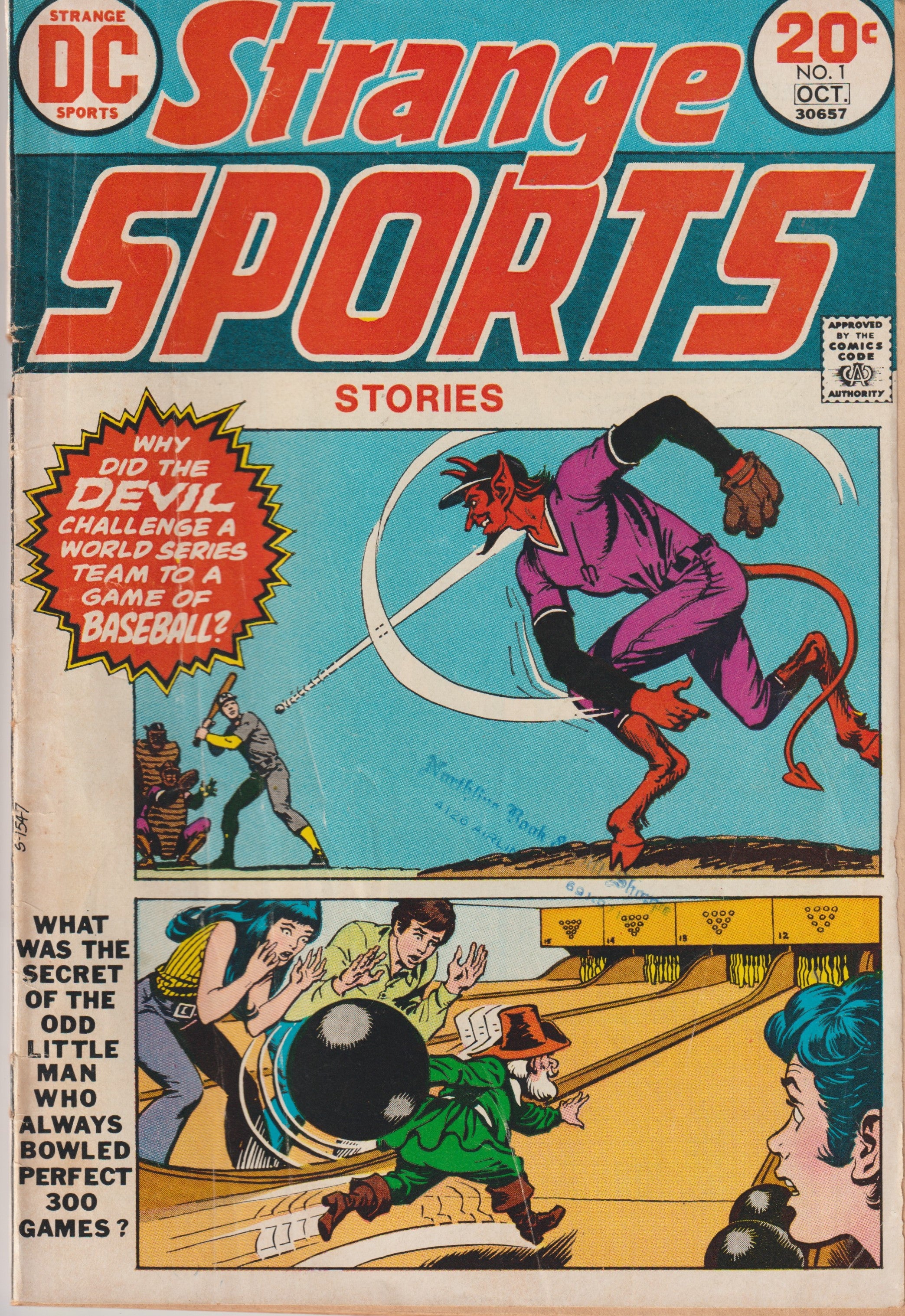 Strange Sports Stories #1 (1973) | Dragon's Lair Comics and Fantasy Houston TX