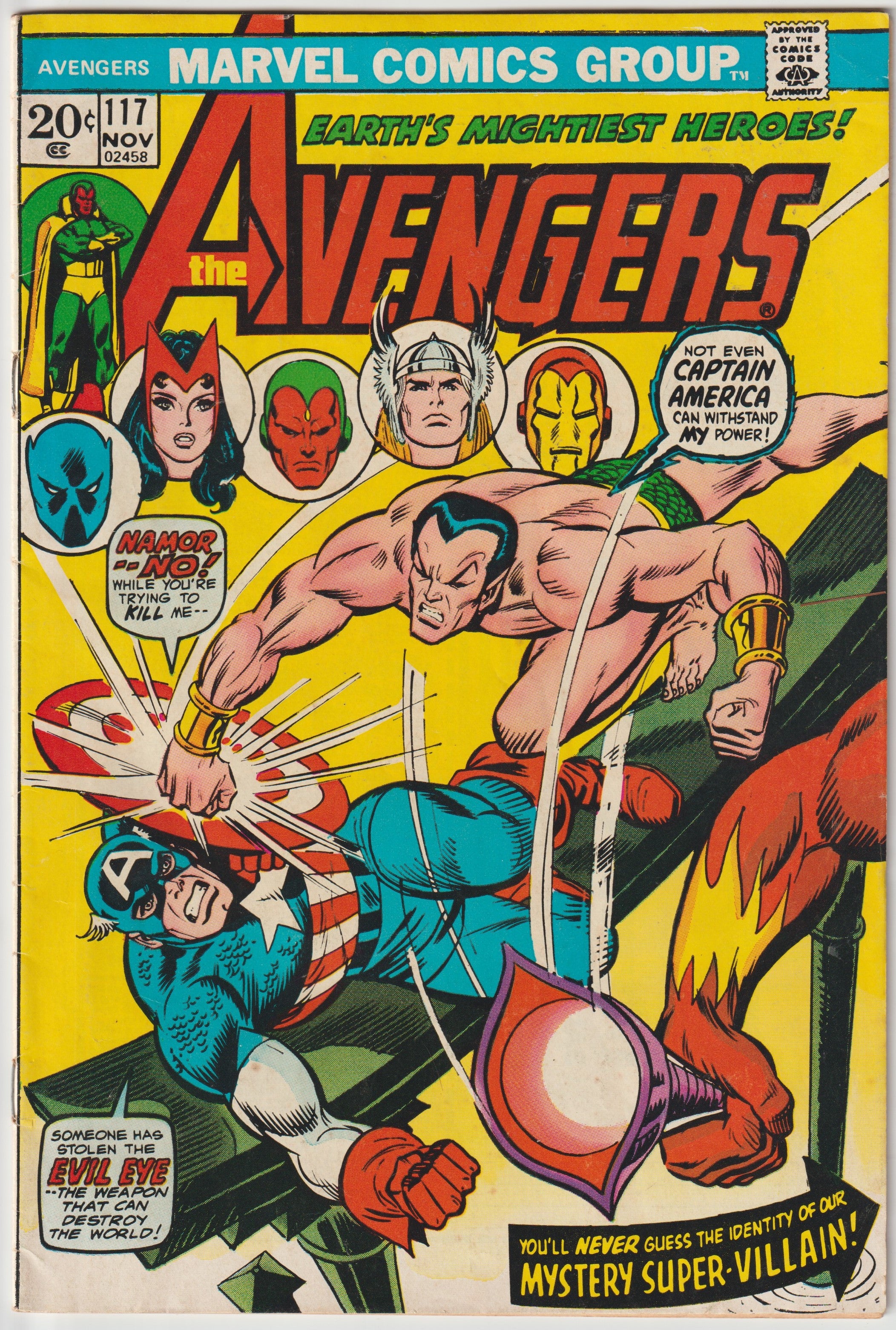 Avengers #117  (1973) | Dragon's Lair Comics and Fantasy Houston TX