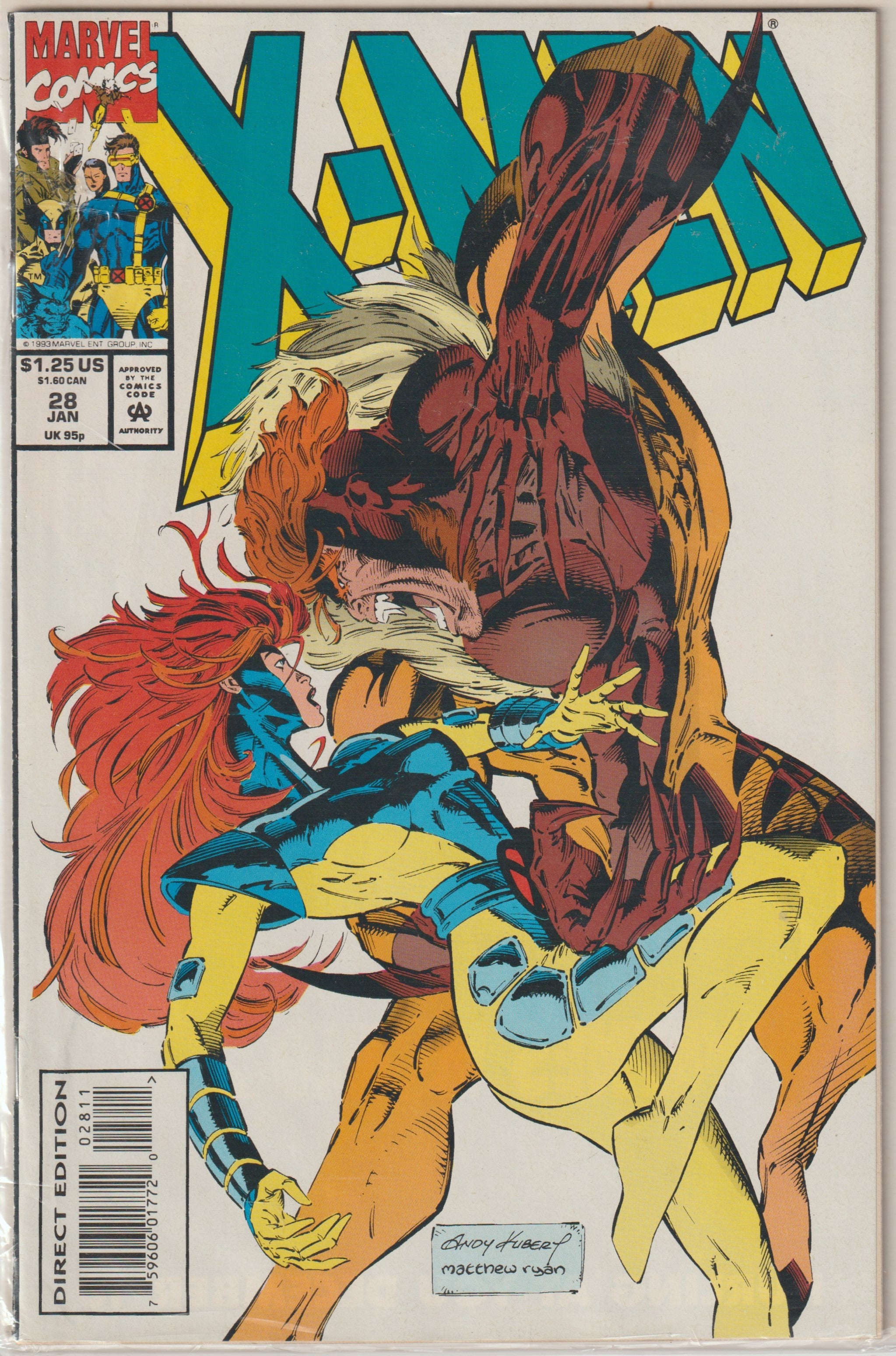 X-men #28 (1994) | Dragon's Lair Comics and Fantasy Houston TX