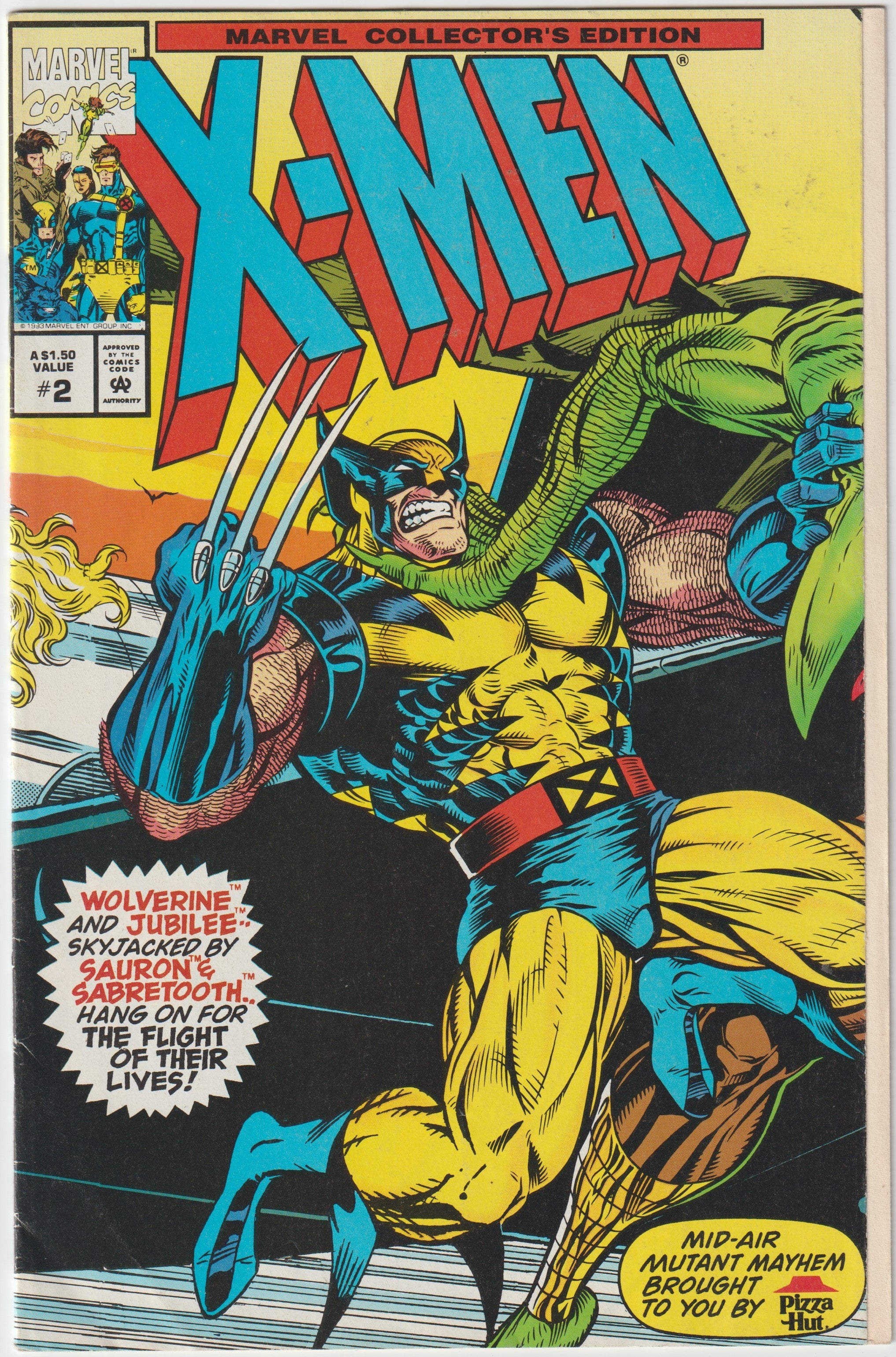 X-men #2 Marvel Collector's Edition (1993) | Dragon's Lair Comics and Fantasy Houston TX