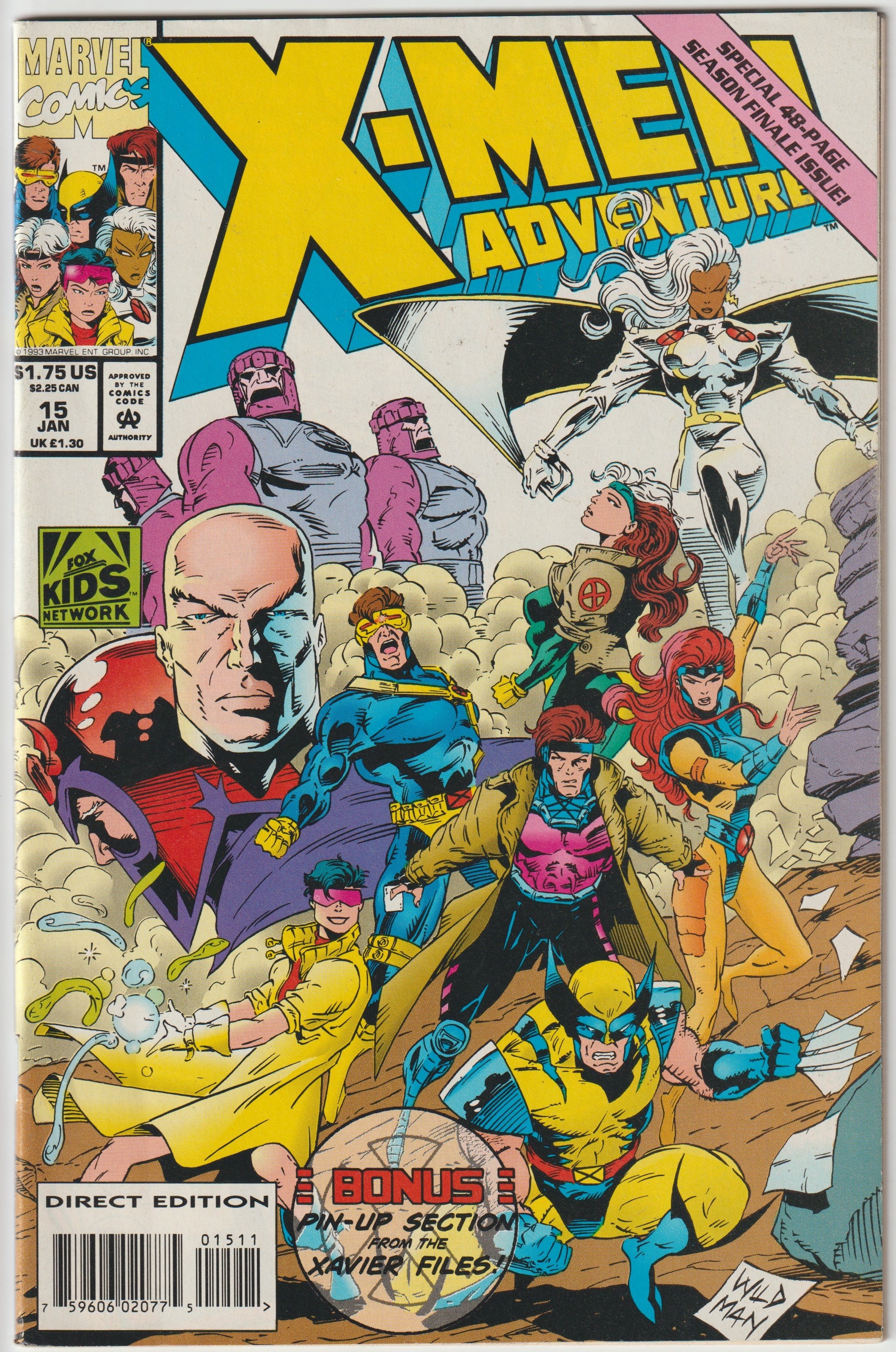 X-men Adventures #15 (1994) | Dragon's Lair Comics and Fantasy Houston TX