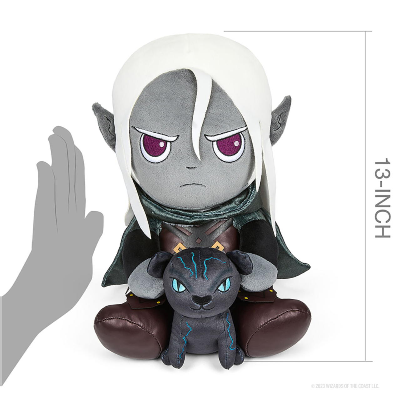 Dungeons & Dragons: Drizzt and Guenhwyvar 13 inch Plush | Dragon's Lair Comics and Fantasy Houston TX