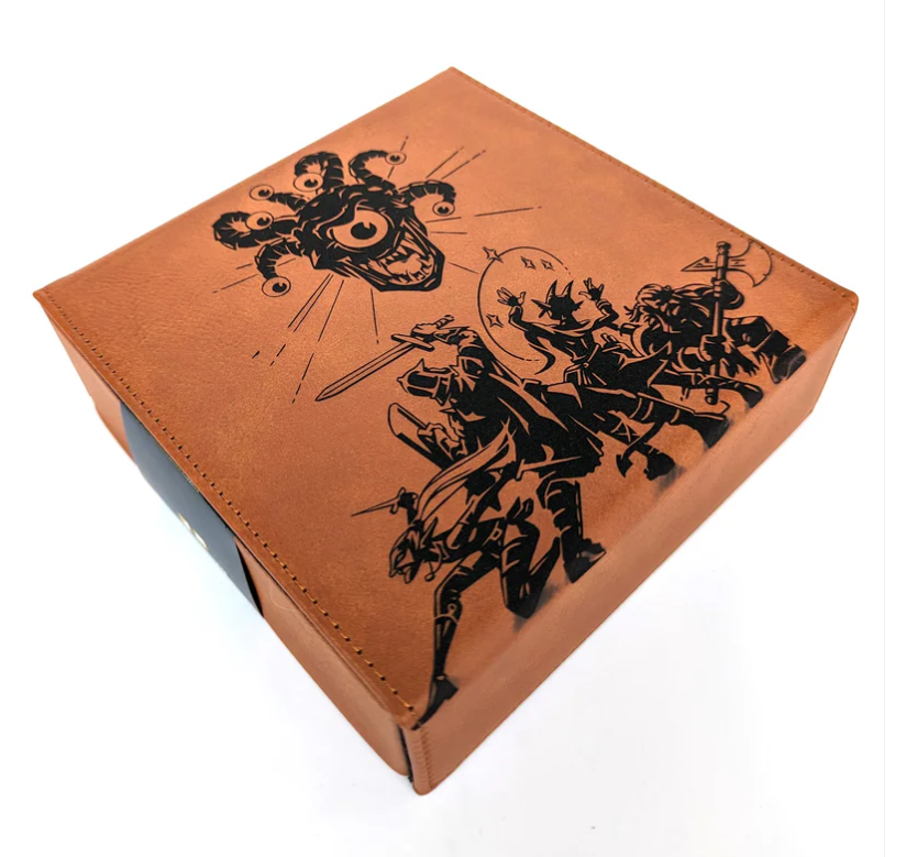 NTSD Gaming Vegan Leather Dice Box, Assorted Styles | Dragon's Lair Comics and Fantasy Houston TX