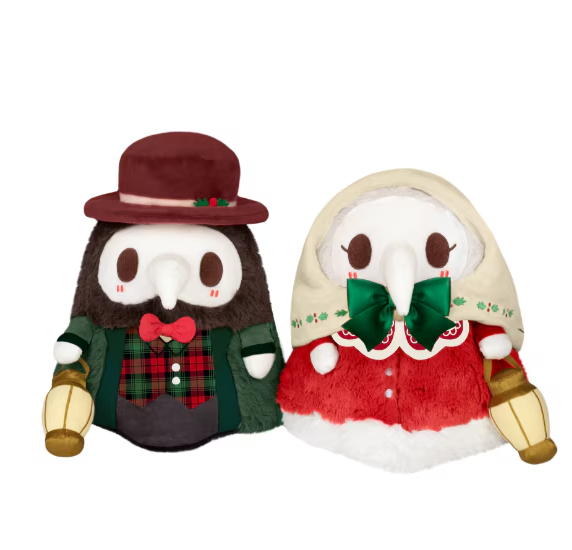 Squishable Mini Holiday Plague Doctor & Nurse Set | Dragon's Lair Comics and Fantasy Houston TX