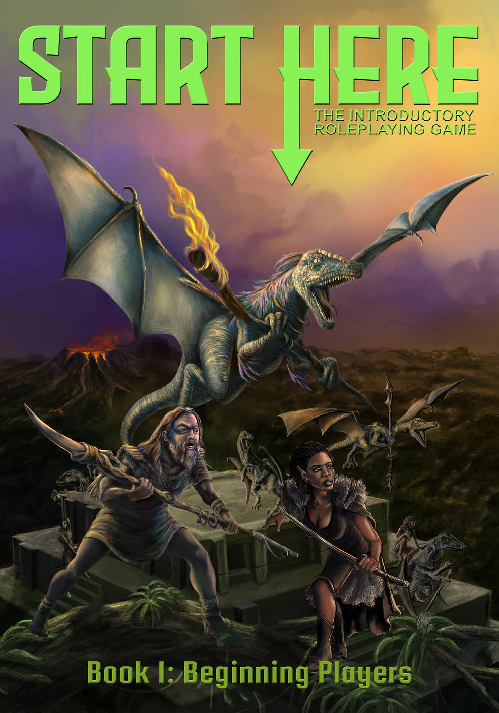 Start Here - The Introductory Roleplaying Game RPG: Book One - Beginning Players | Dragon's Lair Comics and Fantasy Houston TX