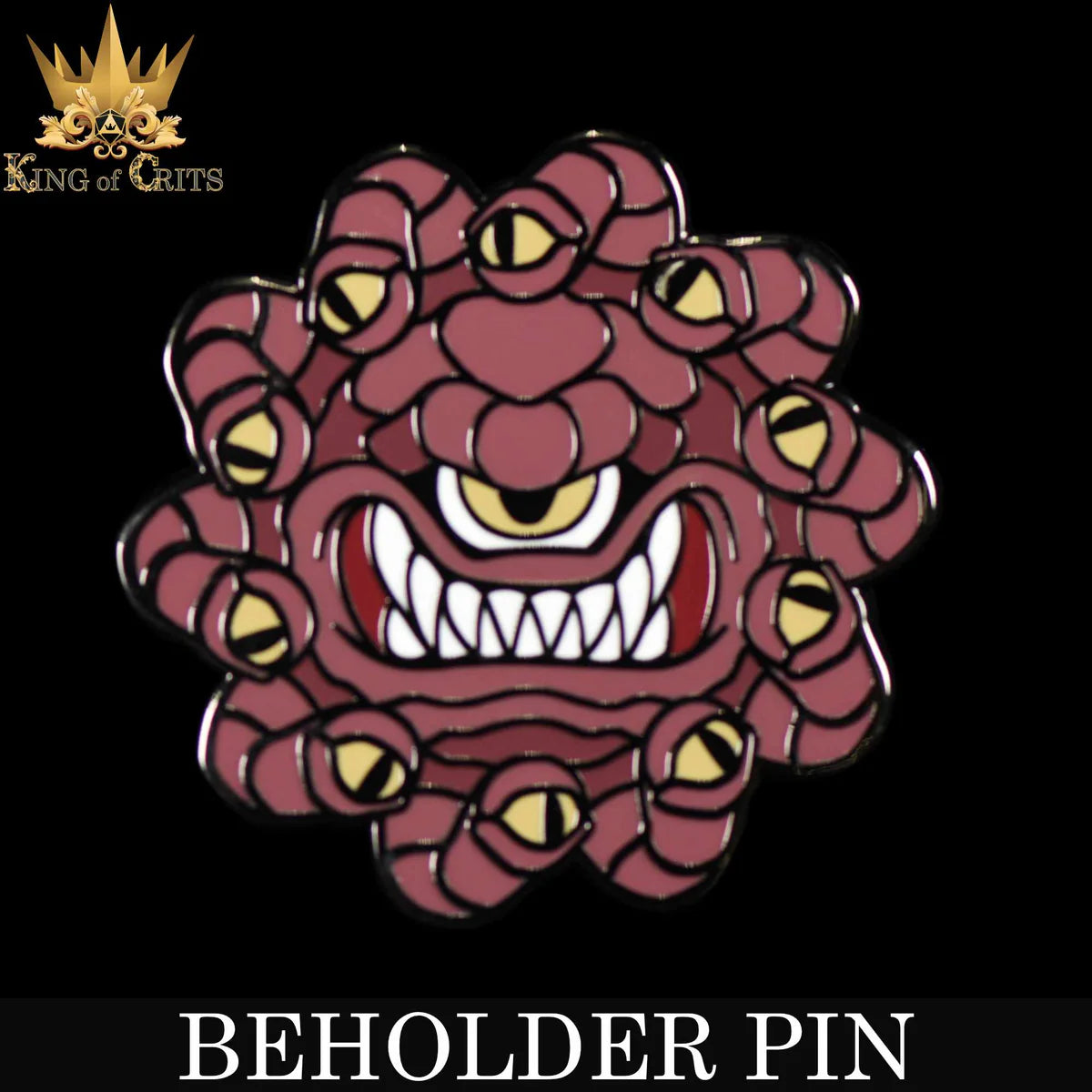 DND Dice Beholder Pin | Dragon's Lair Comics and Fantasy Houston TX