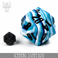 DnD Dice 55mm D20 - Various Types | Dragon's Lair Comics and Fantasy Houston TX