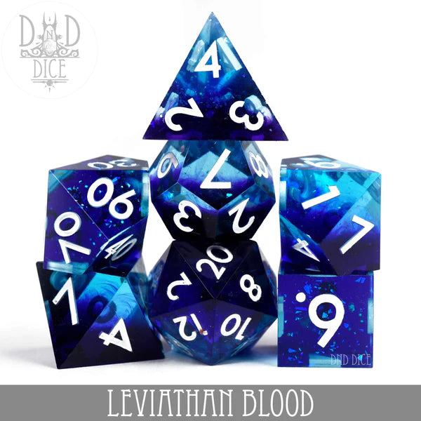 DND Dice Poly 7 Set: Leviathan Blood | Dragon's Lair Comics and Fantasy Houston TX