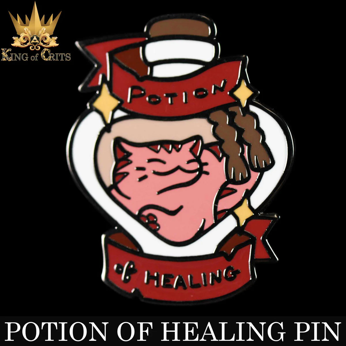 DND Dice Potion of Healing Pin | Dragon's Lair Comics and Fantasy Houston TX