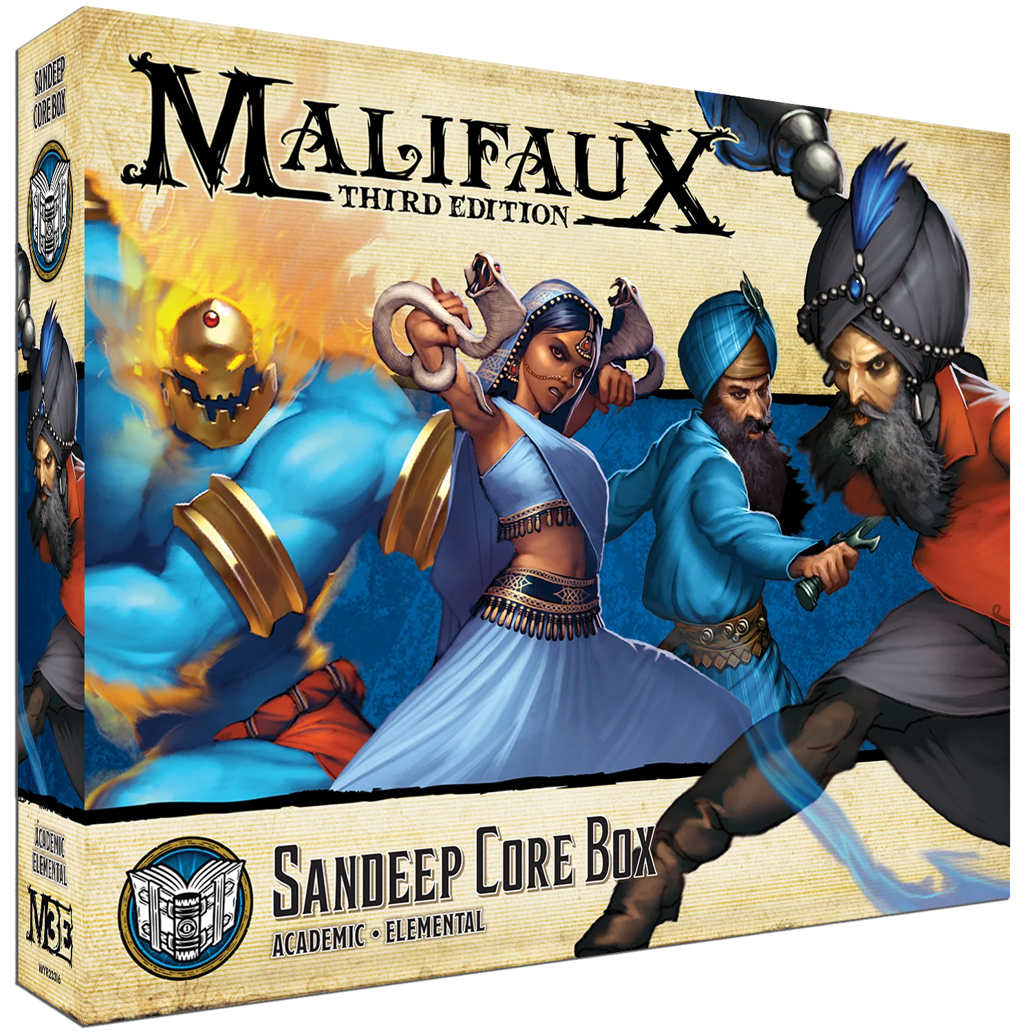 Malifaux 3E Arcanists: Sandeep Core Box | Dragon's Lair Comics and Fantasy Houston TX