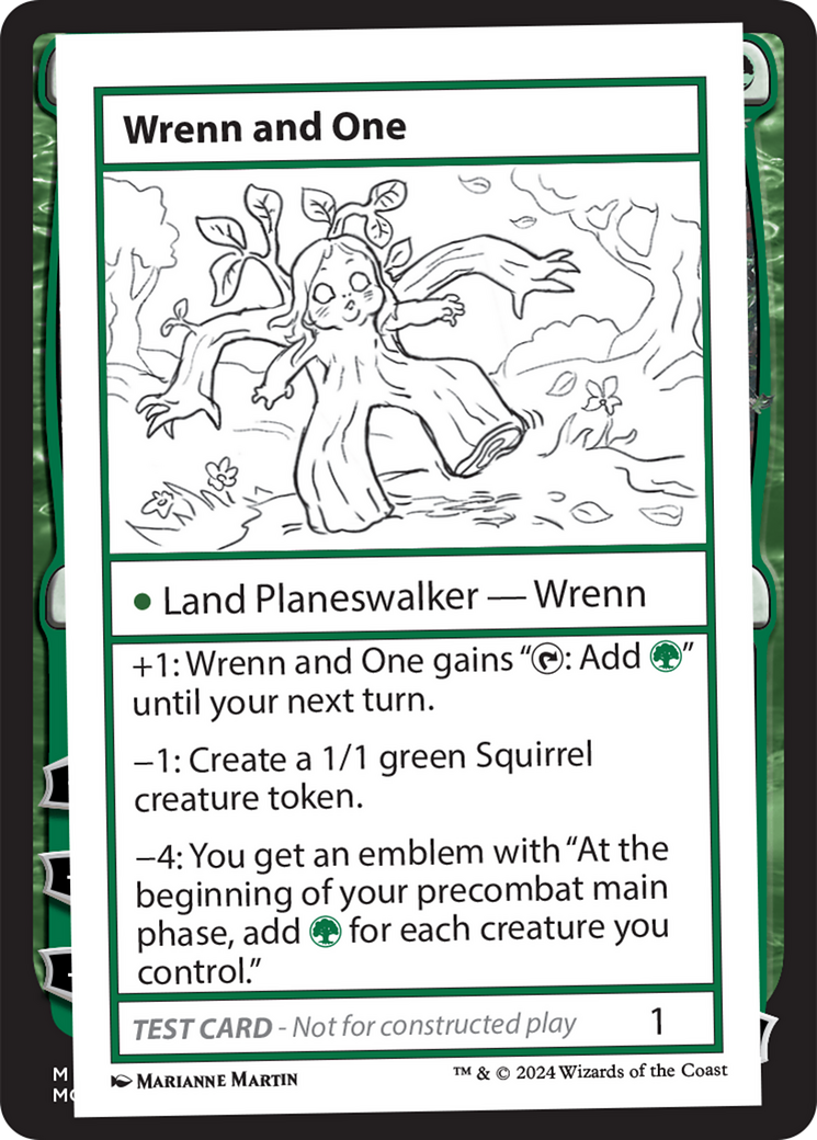 Wrenn and One [Mystery Booster 2 Playtest Cards] | Dragon's Lair Comics and Fantasy Houston TX