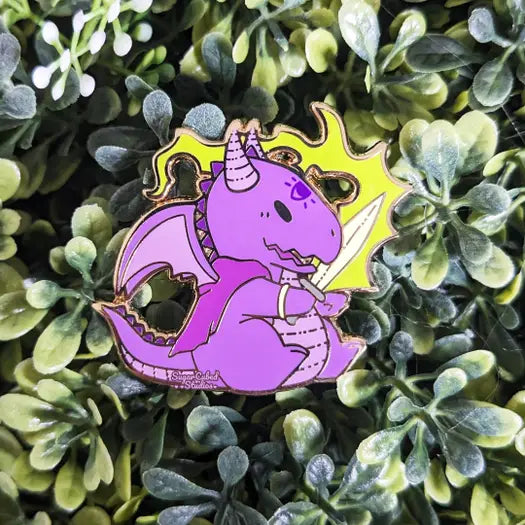 Sugar Cubed Studios Dragons and Dragons Pin Series | Dragon's Lair Comics and Fantasy Houston TX