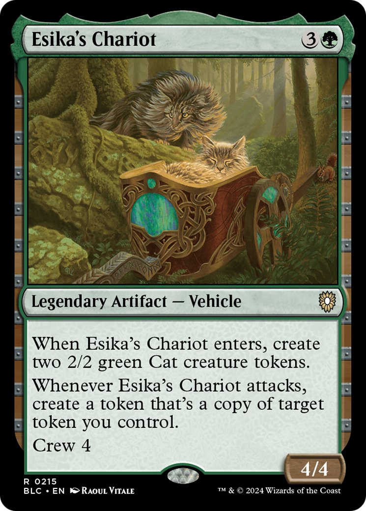 Esika's Chariot [Bloomburrow Commander] | Dragon's Lair Comics and Fantasy Houston TX