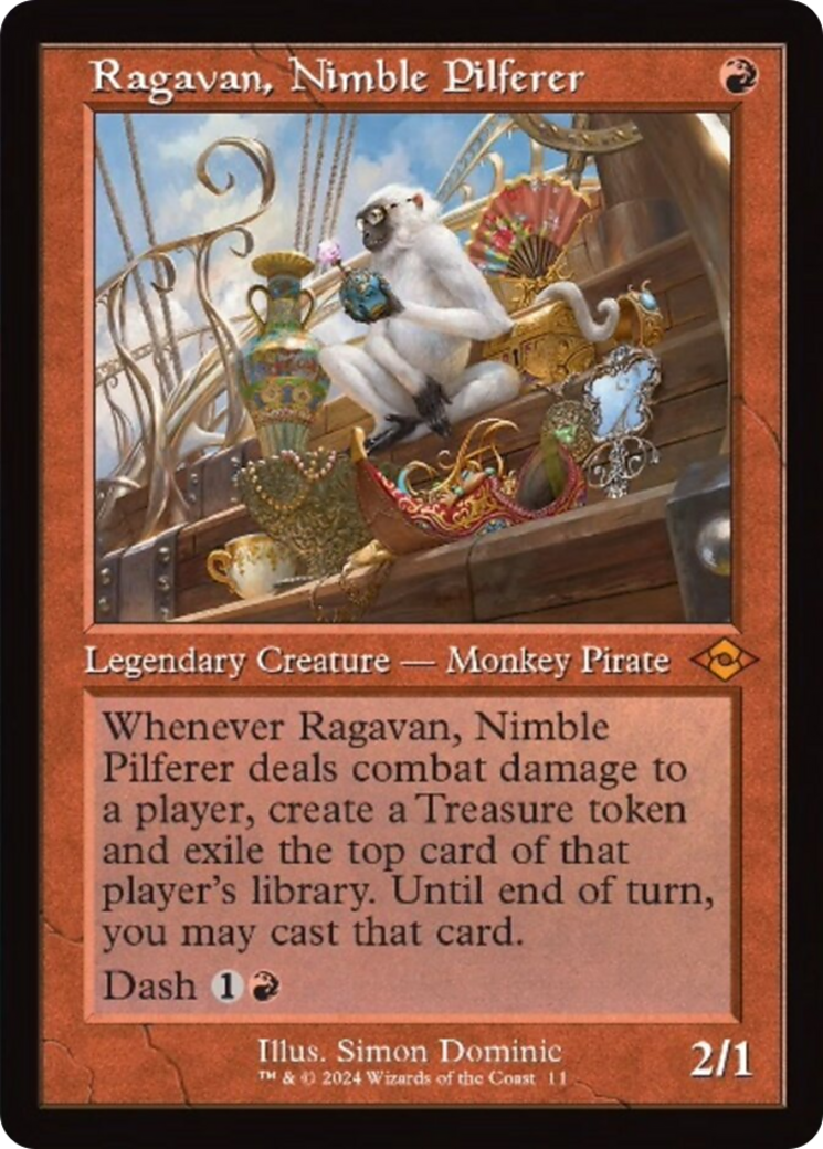 Ragavan, Nimble Pilferer (Retro) [Modern Horizons 2] | Dragon's Lair Comics and Fantasy Houston TX