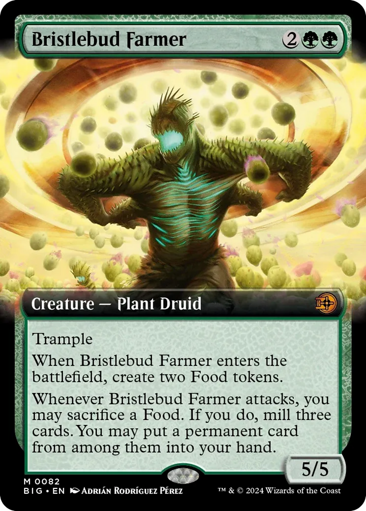 Bristlebud Farmer (Extended Art) [Outlaws of Thunder Junction: The Big Score] | Dragon's Lair Comics and Fantasy Houston TX