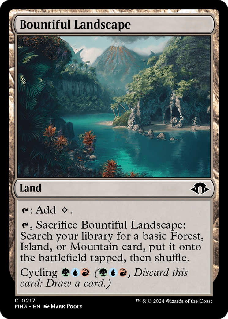 Bountiful Landscape [Modern Horizons 3] | Dragon's Lair Comics and Fantasy Houston TX