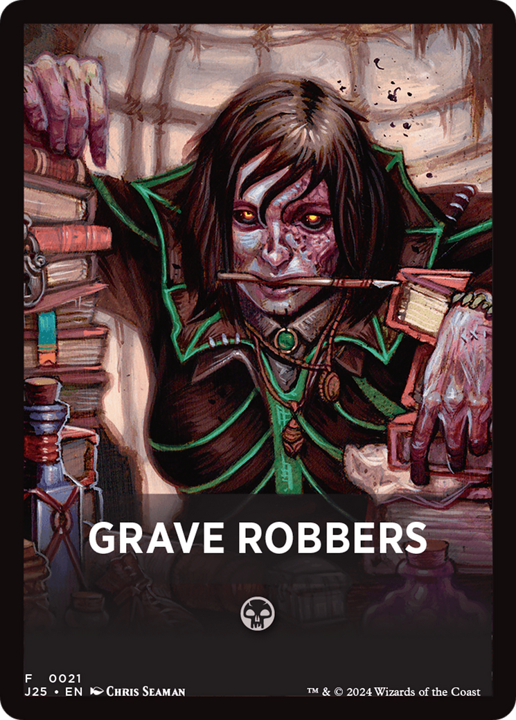 Grave Robbers Theme Card [Foundations Jumpstart Front Cards] | Dragon's Lair Comics and Fantasy Houston TX