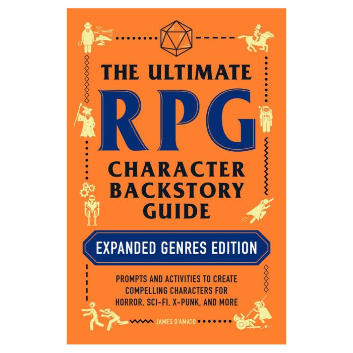 The Ultimate RPG Character Backstory Guide - Expanded Genres Edition | Dragon's Lair Comics and Fantasy Houston TX