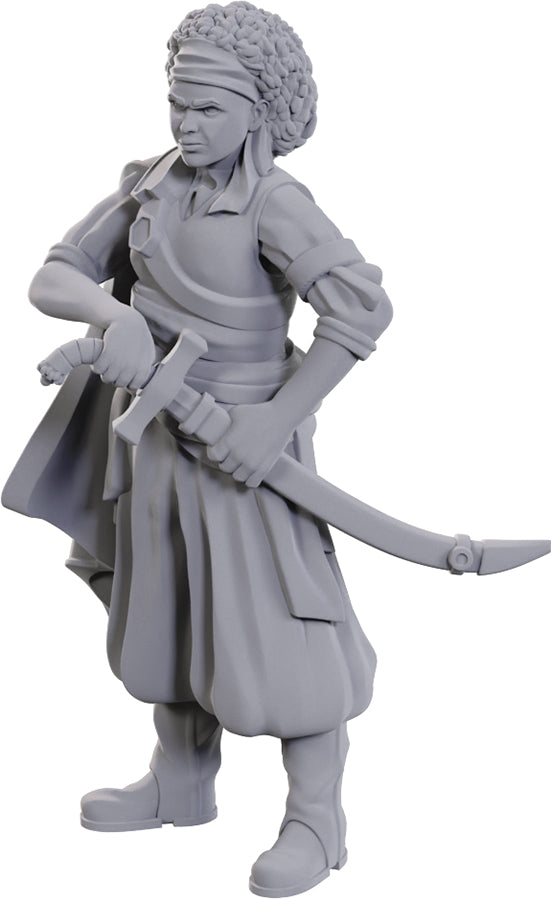 Wizkids Critical Role Unpainted Minis: W23 Ansalon Human Rogue | Dragon's Lair Comics and Fantasy Houston TX