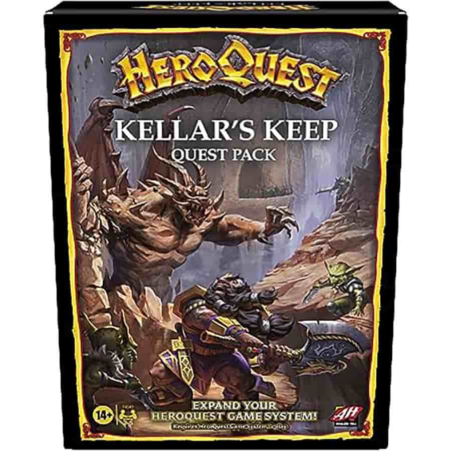 Heroquest: Kellars Keep Quest Pack Expansion | Dragon's Lair Comics and Fantasy Houston TX