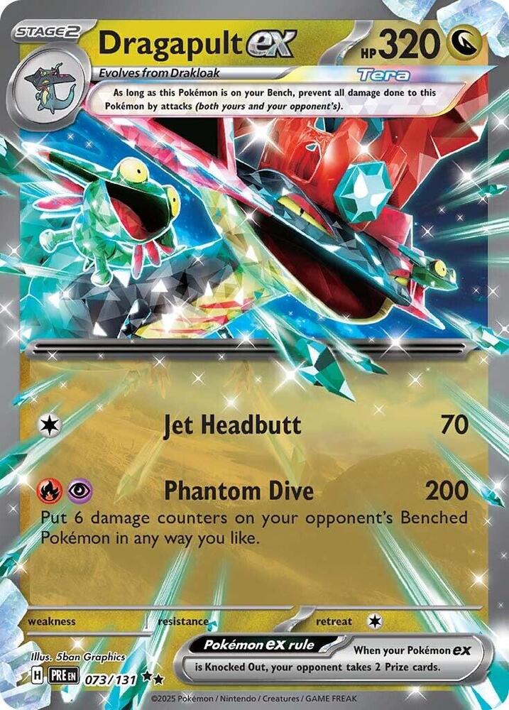 Dragapult ex (073/131) [Scarlet & Violet: Prismatic Evolutions] | Dragon's Lair Comics and Fantasy Houston TX