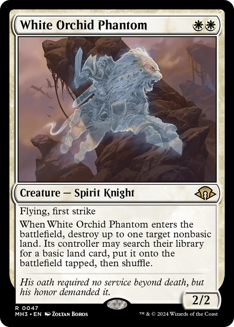 White Orchid Phantom [Modern Horizons 3] | Dragon's Lair Comics and Fantasy Houston TX