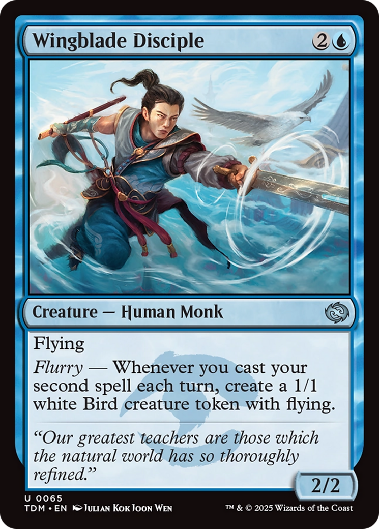 Wingblade Disciple [Tarkir: Dragonstorm] | Dragon's Lair Comics and Fantasy Houston TX