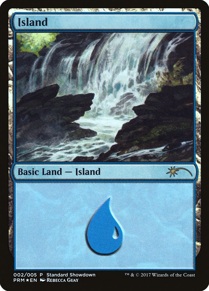 Island (Rebecca Guay) [Standard Showdown Promos] | Dragon's Lair Comics and Fantasy Houston TX