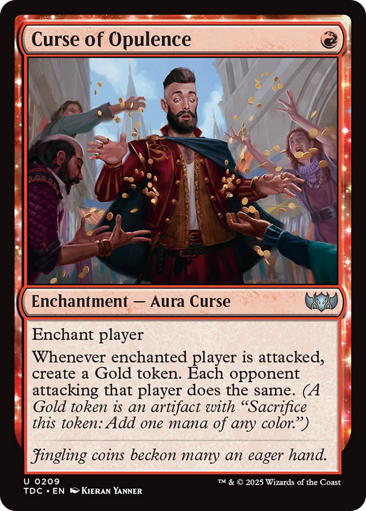 Curse of Opulence [Tarkir: Dragonstorm Commander] | Dragon's Lair Comics and Fantasy Houston TX