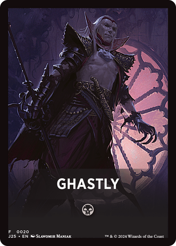 Ghastly Theme Card [Foundations Jumpstart Front Cards] | Dragon's Lair Comics and Fantasy Houston TX