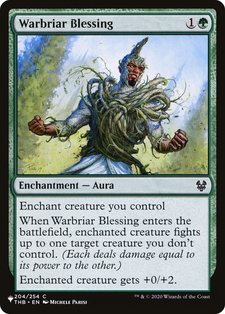 Warbriar Blessing [The List Reprints] | Dragon's Lair Comics and Fantasy Houston TX