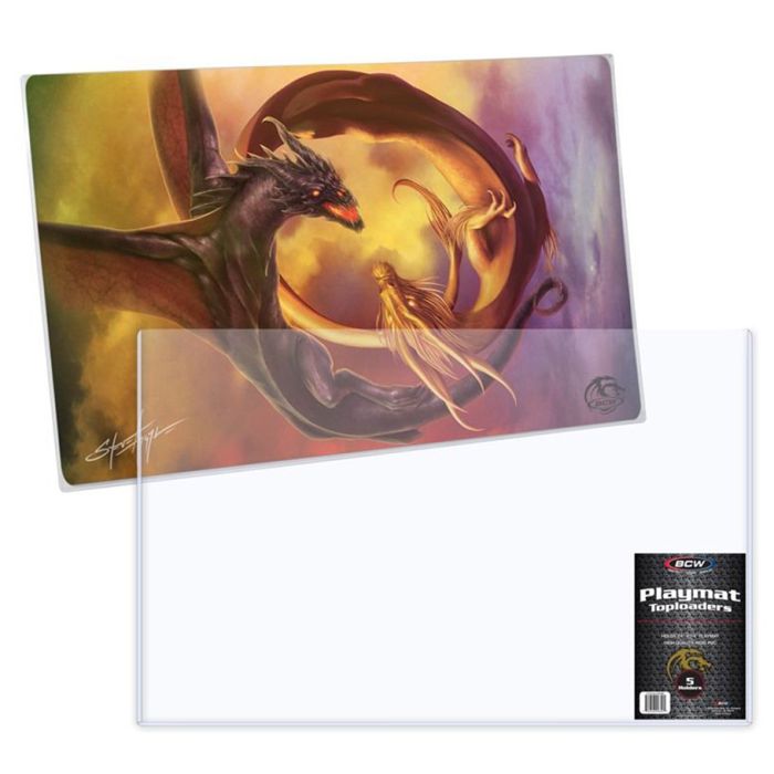 BCW Toploader: Playmat Holder 24x14X3mm | Dragon's Lair Comics and Fantasy Houston TX